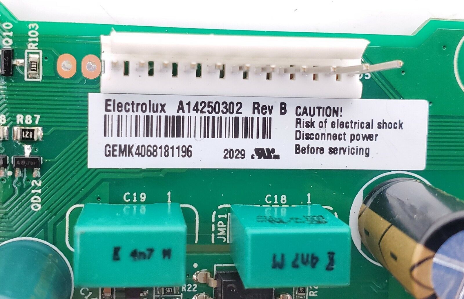 Frigidaire Dishwasher Control A14250302