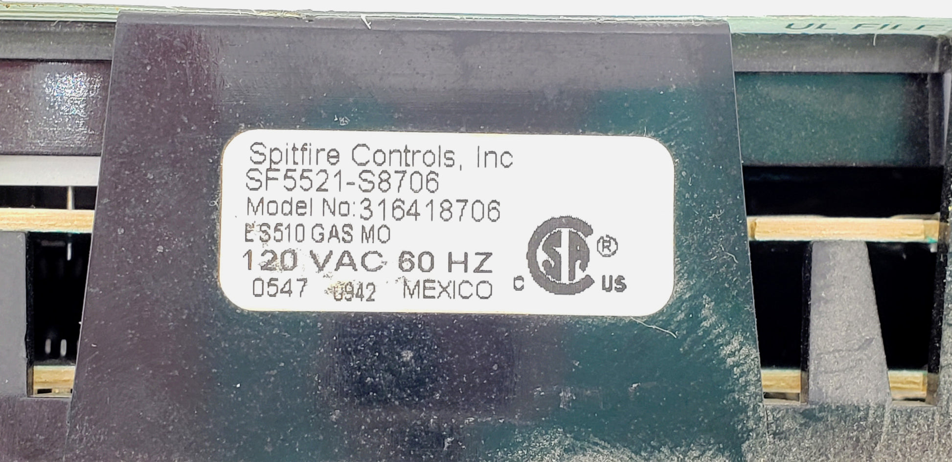OEM  Frigidaire Range Control 316418706