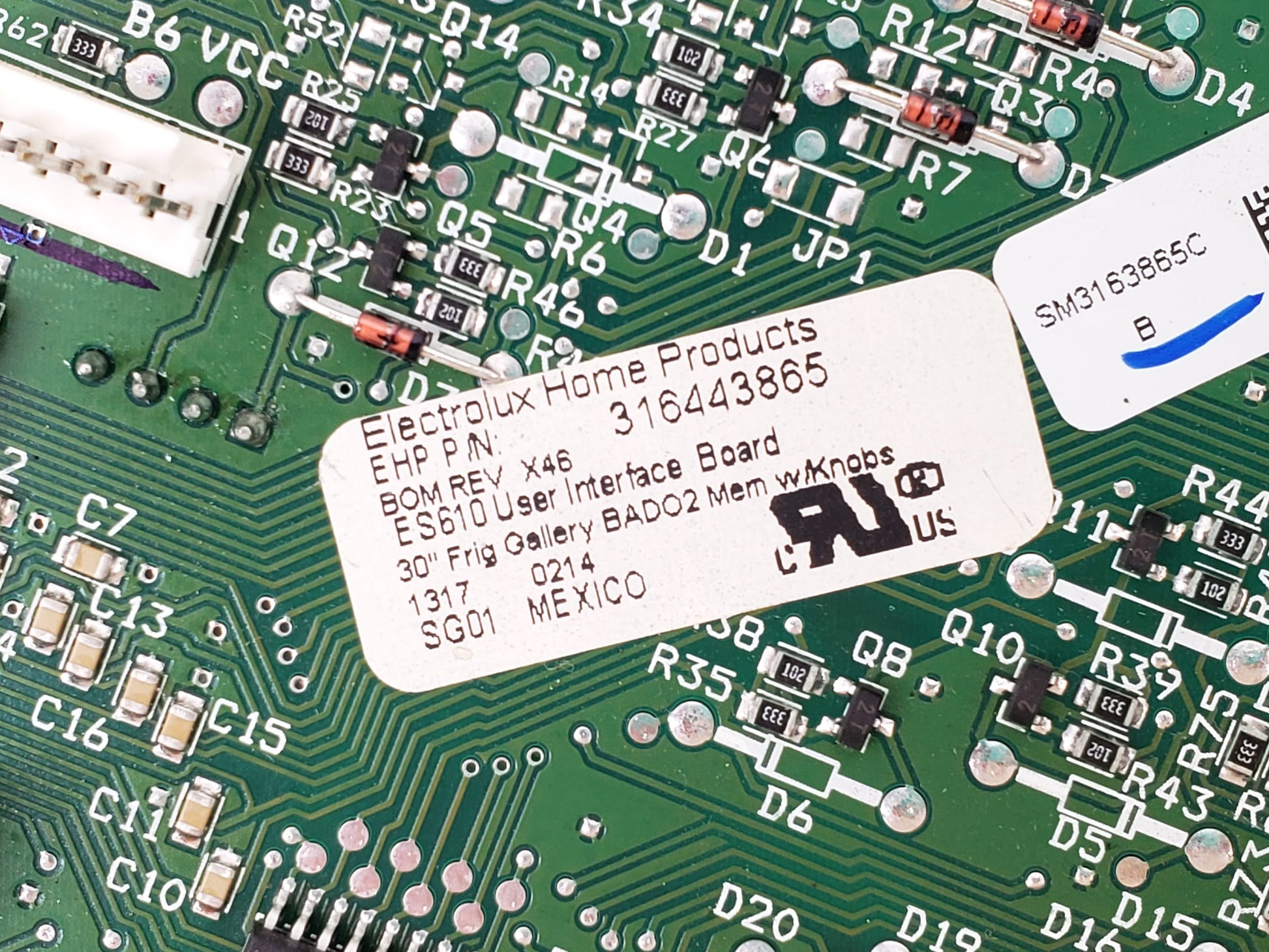 OEM  Frigidaire Range Control 316443865