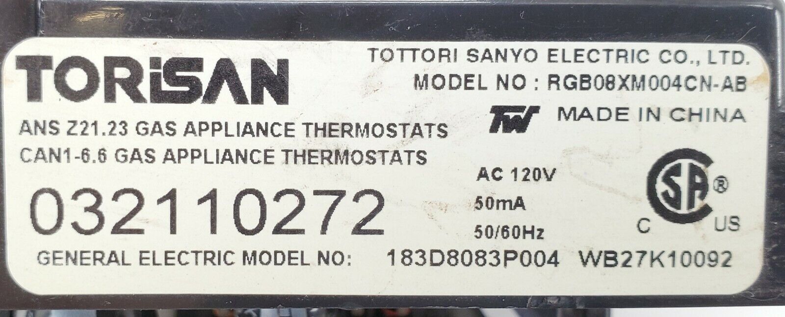 OEM  GE Range Control Board WB27K10092