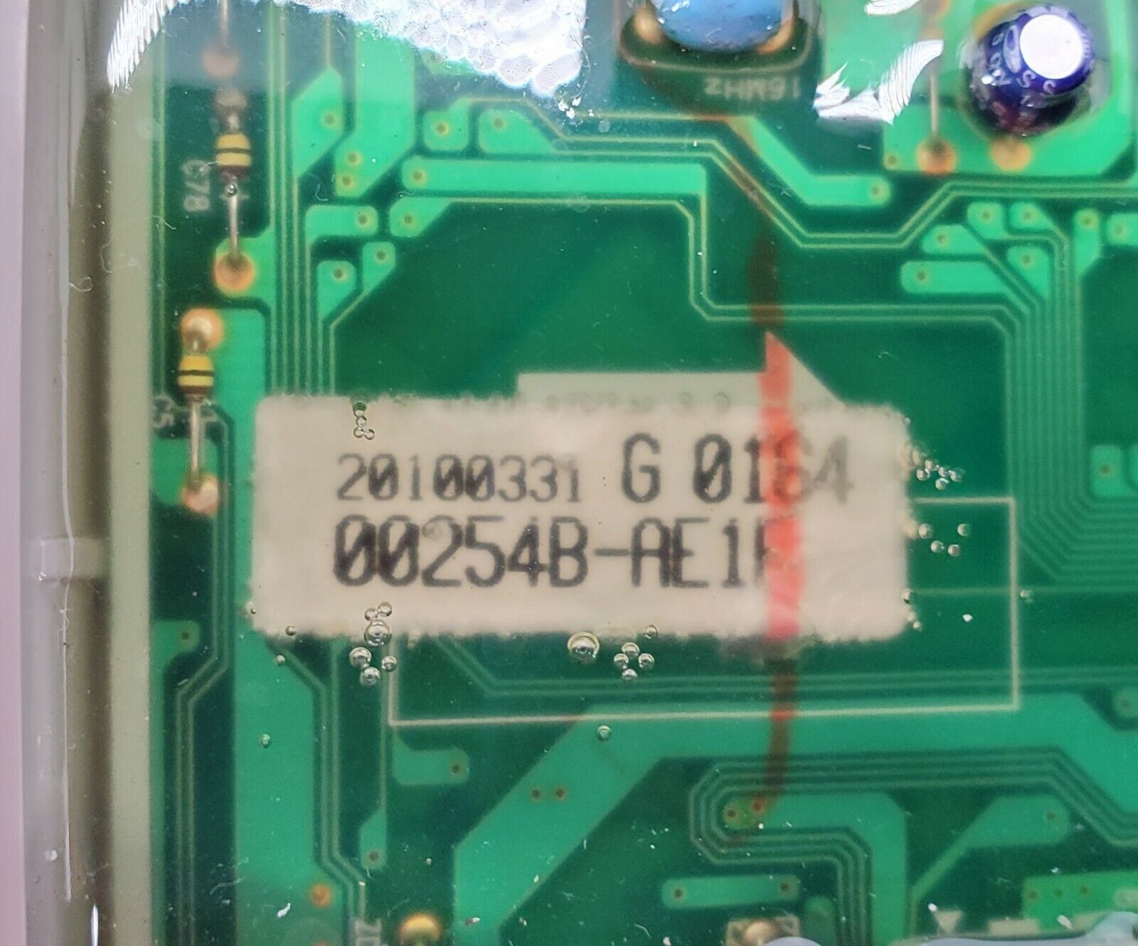 Samsung Washer Control DC92-00254B