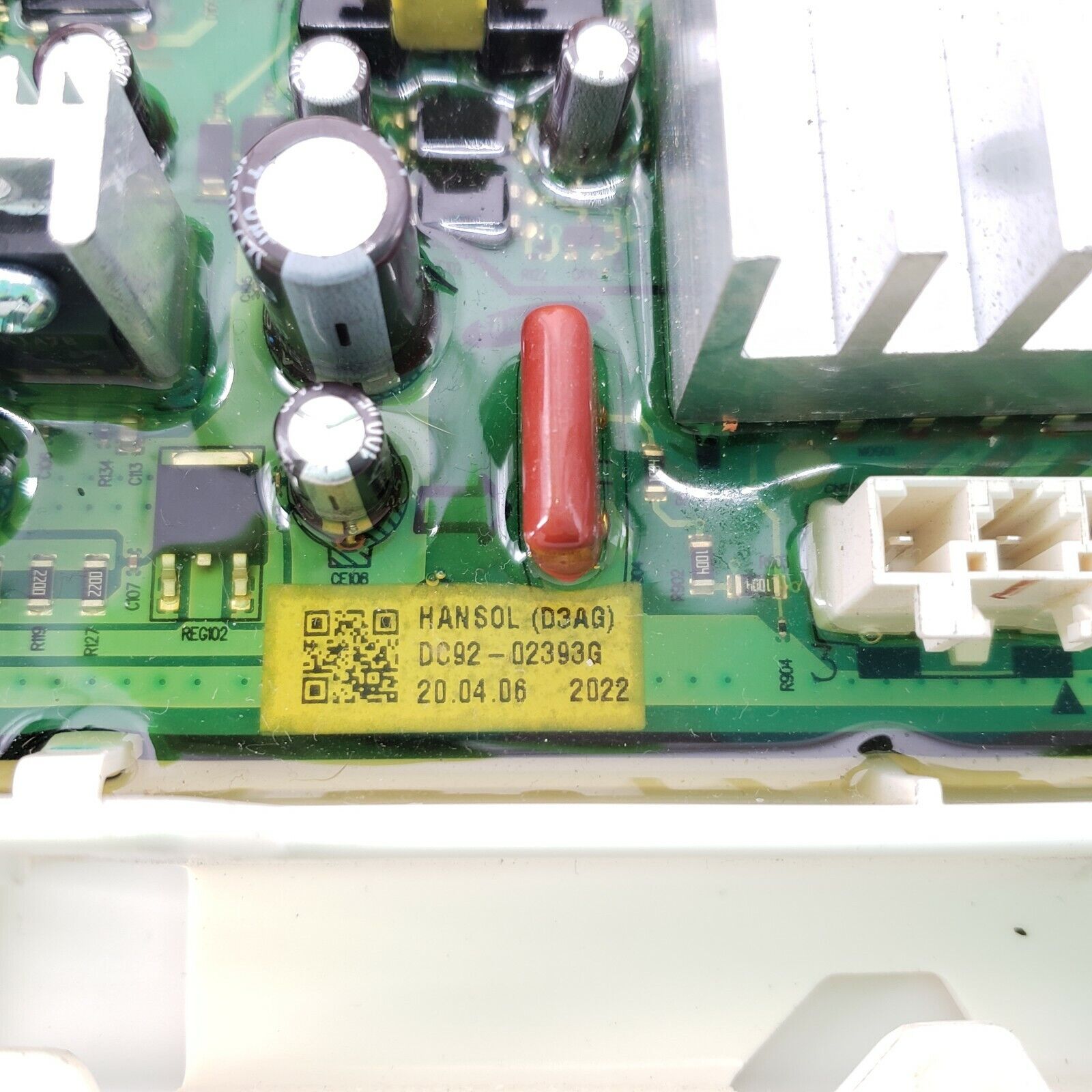 Samsung Washer Control  DC92-02393G