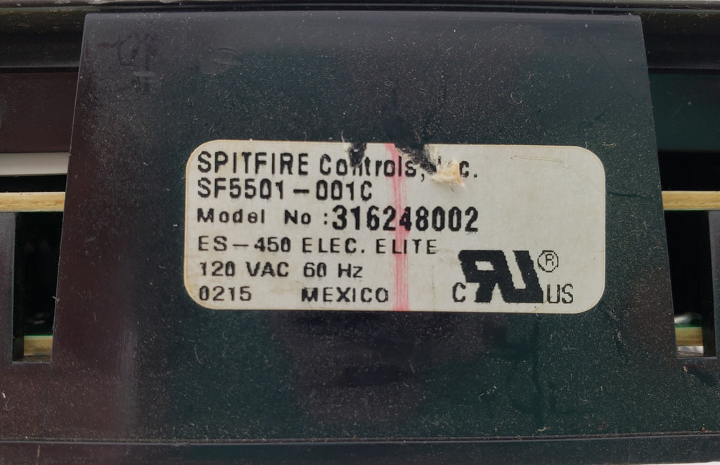 OEM  Kenmore Range Control Board 316248002