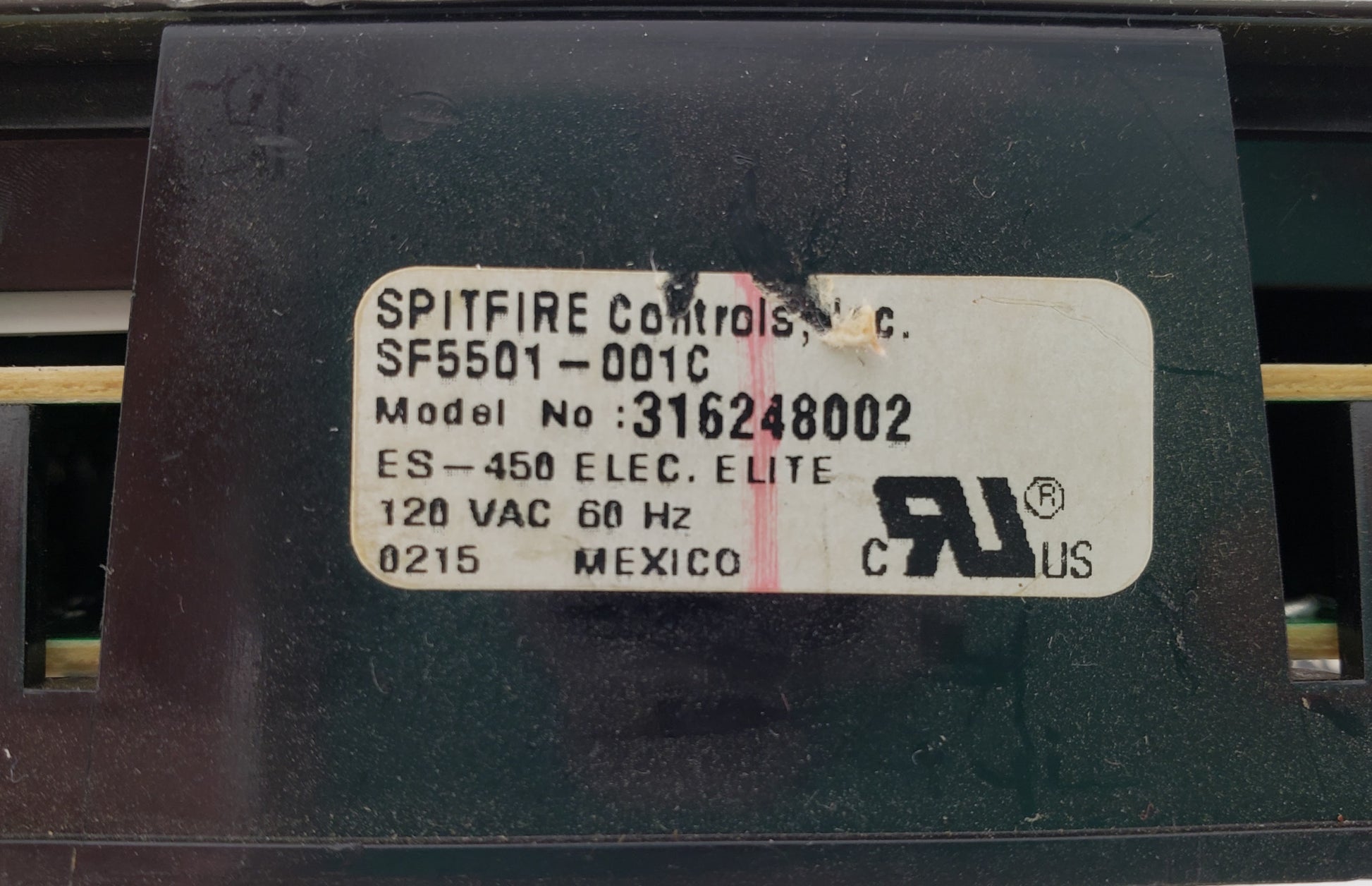 OEM  Kenmore Range Control Board 316248002