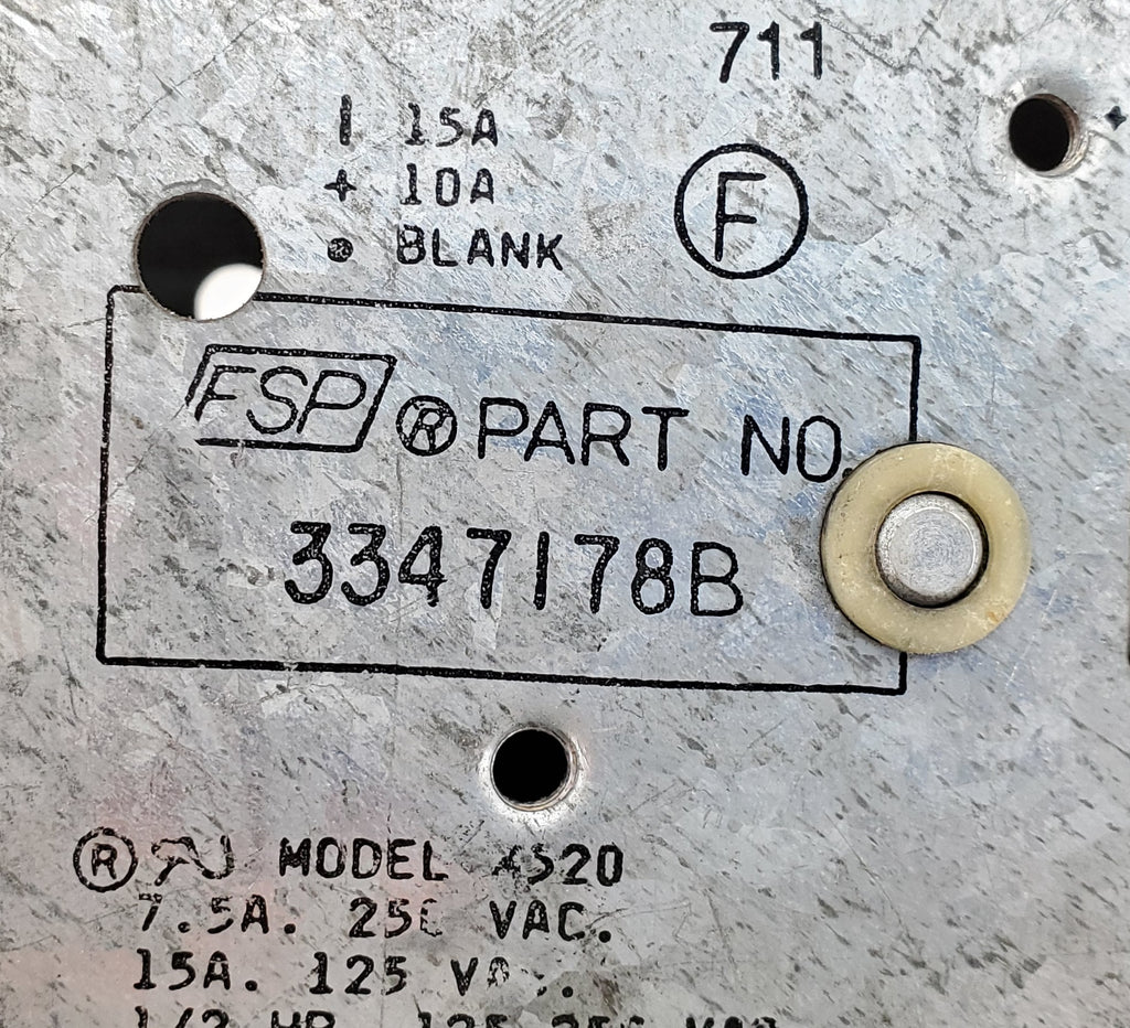 OEM  Whirlpool, Kenmore Washer Timer 3347178