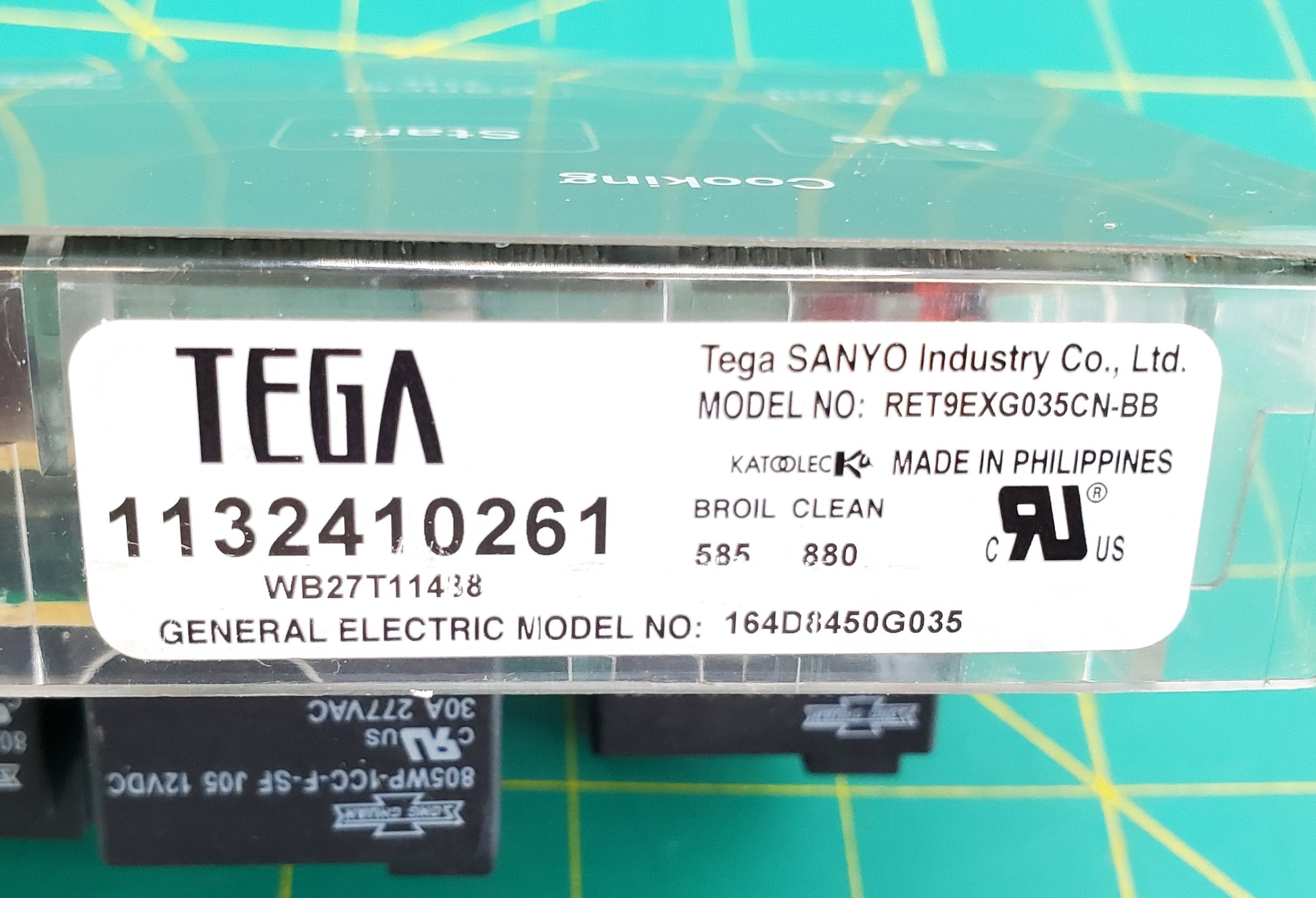 GE Range Oven Control Board  WB27T11488