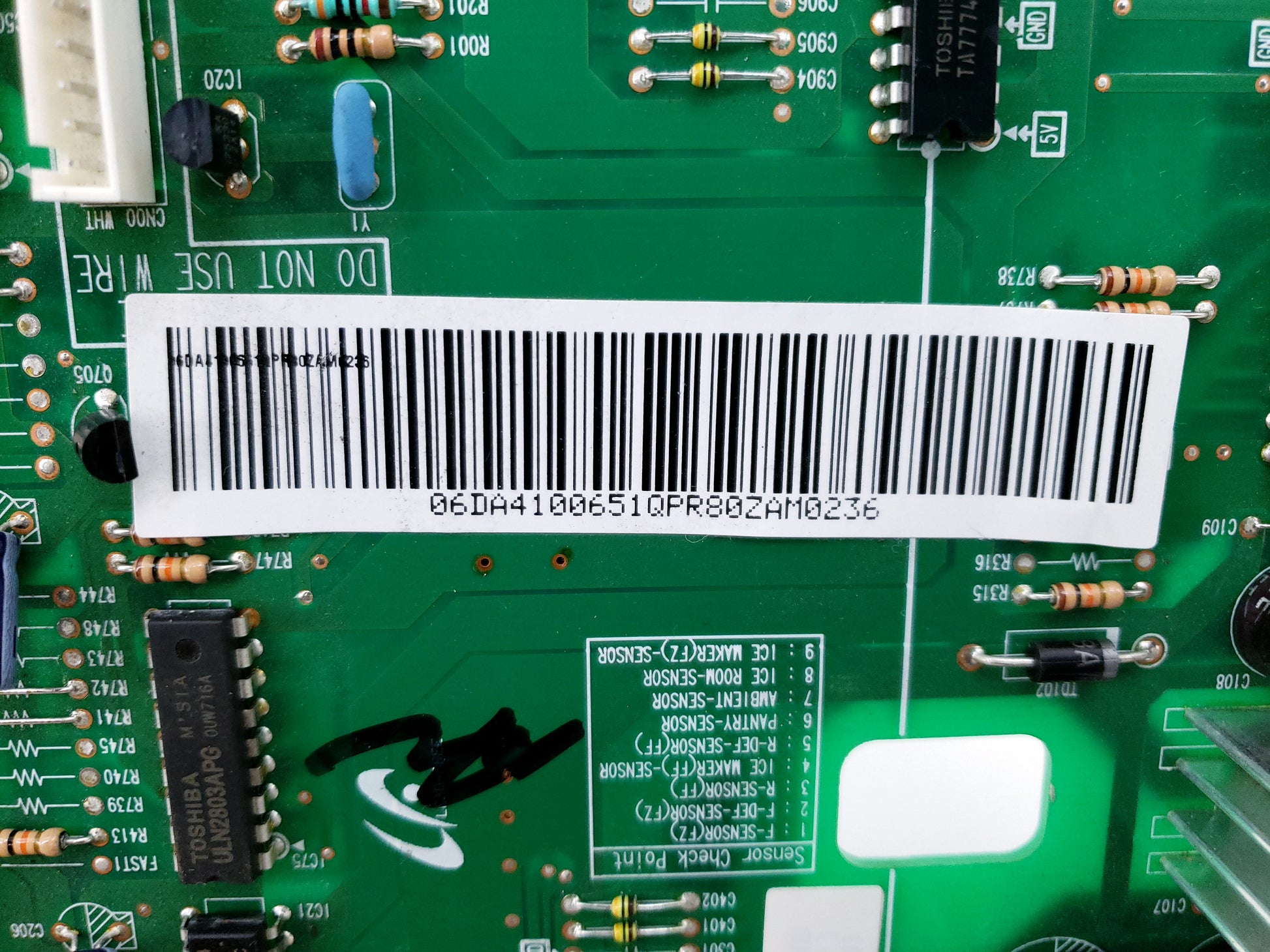 Samsung Refrigerator Control DA41-00651Q