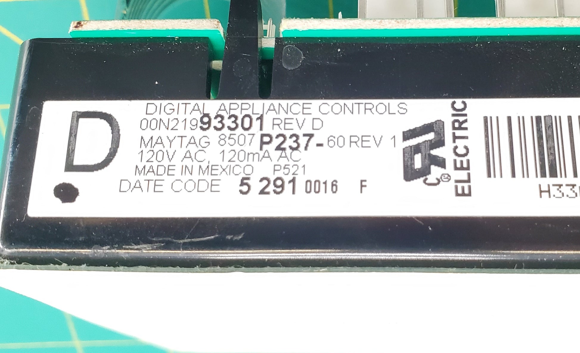 Maytag Range Control 8507P237-60