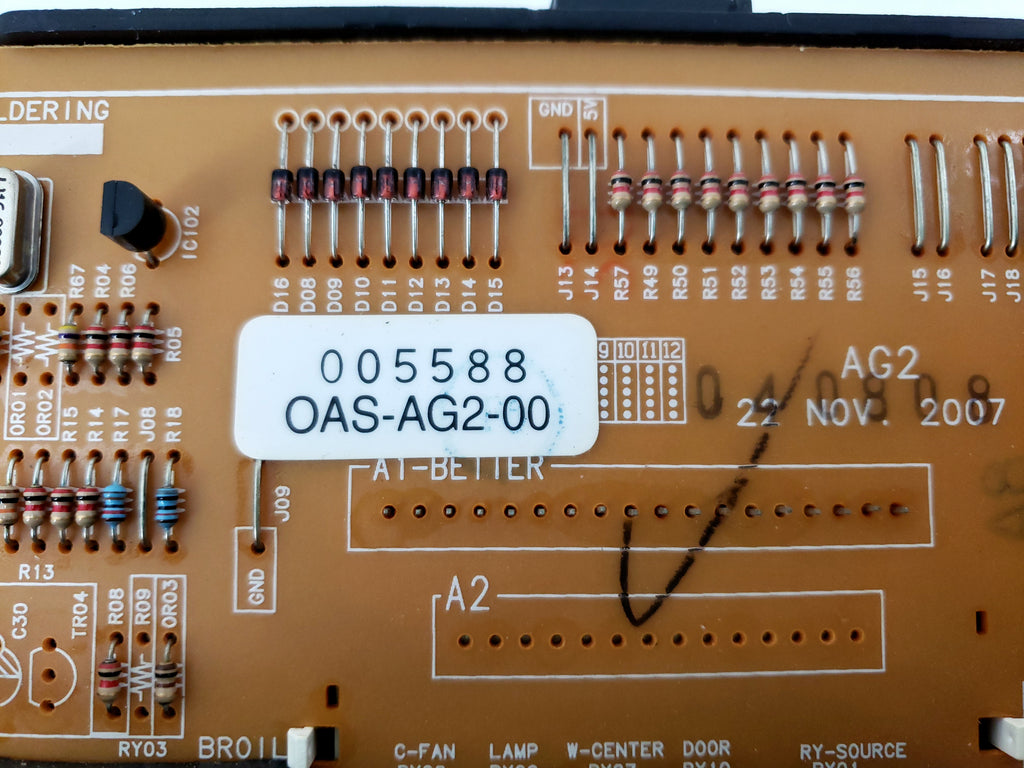 Samsung Range Control Board OAS-AG2-00
