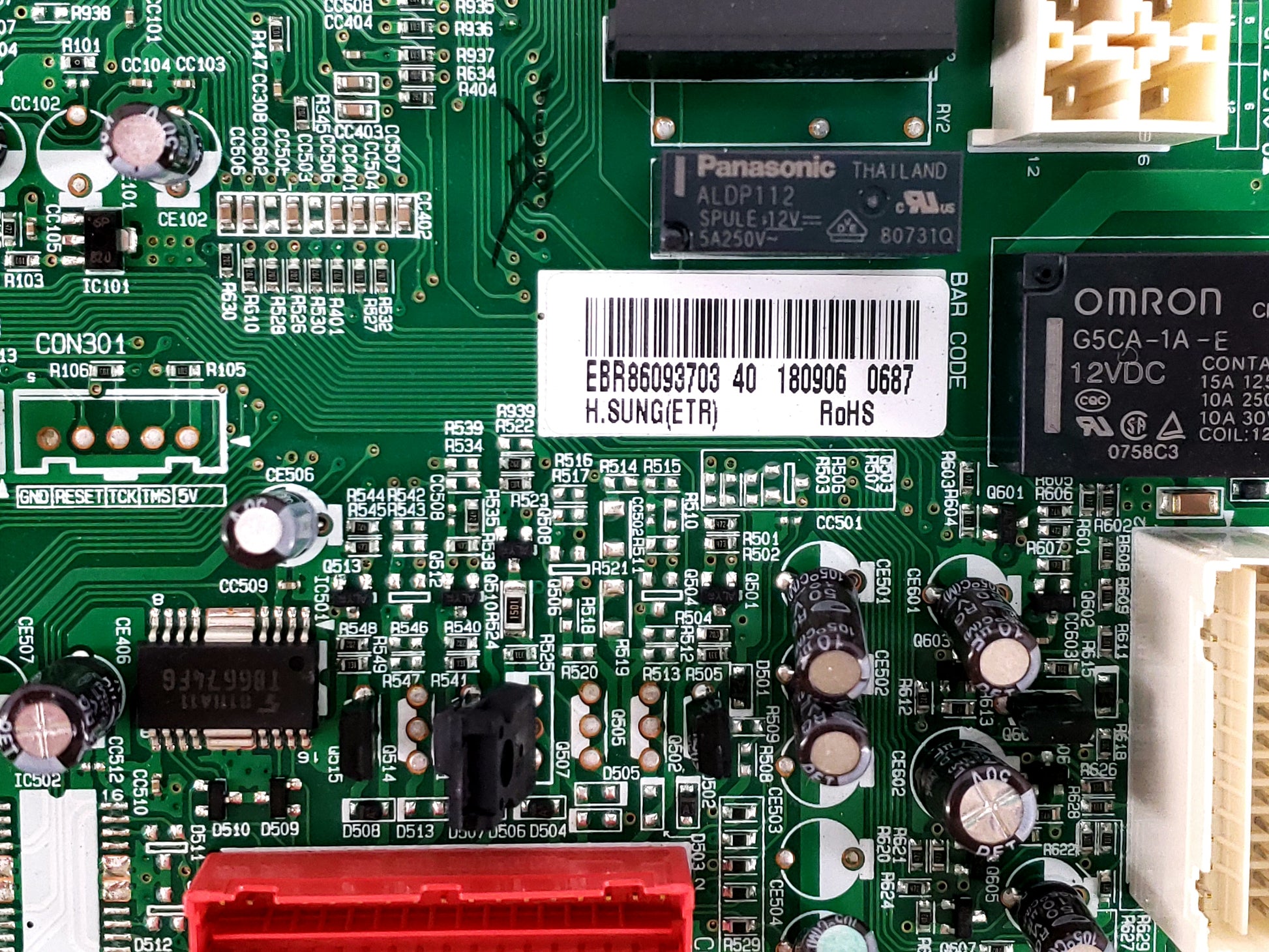 OEM  LG Refrigerator Control Board EBR86093703