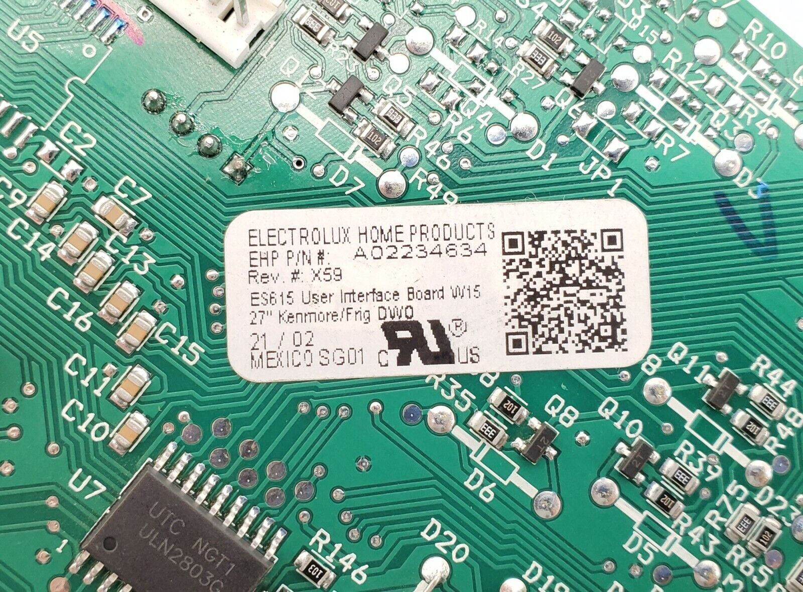 New OEM  Frigidaire Range Control  Board A02234634