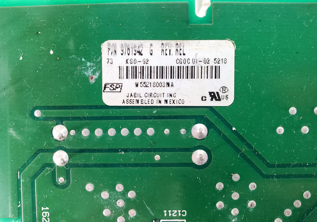 OEM  KitchenAid Range Control Board 9761942
