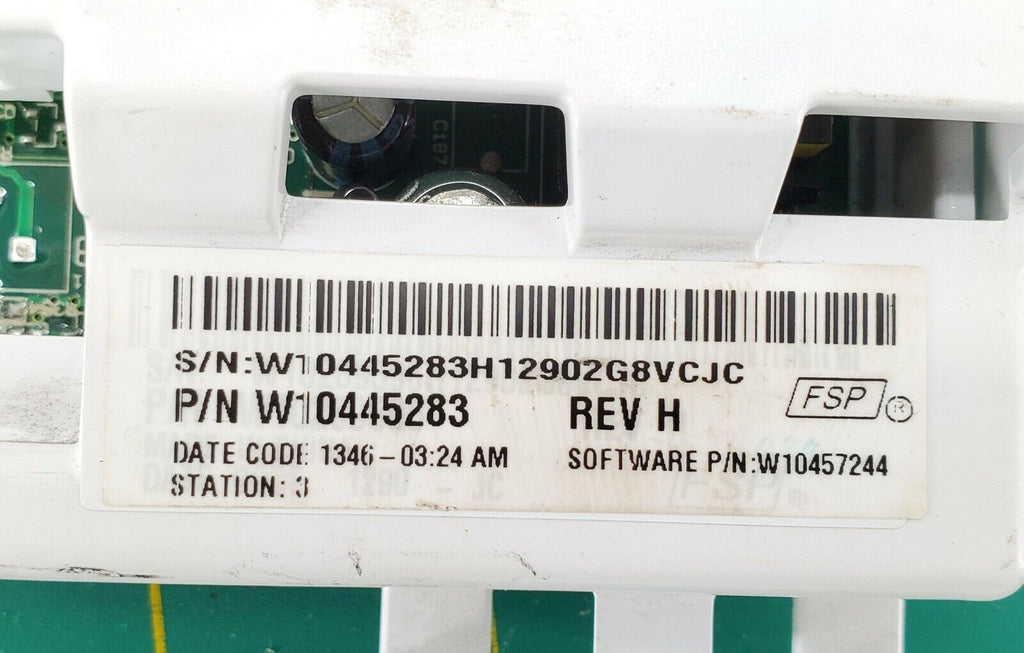 Kenmore Washer Control W10445283