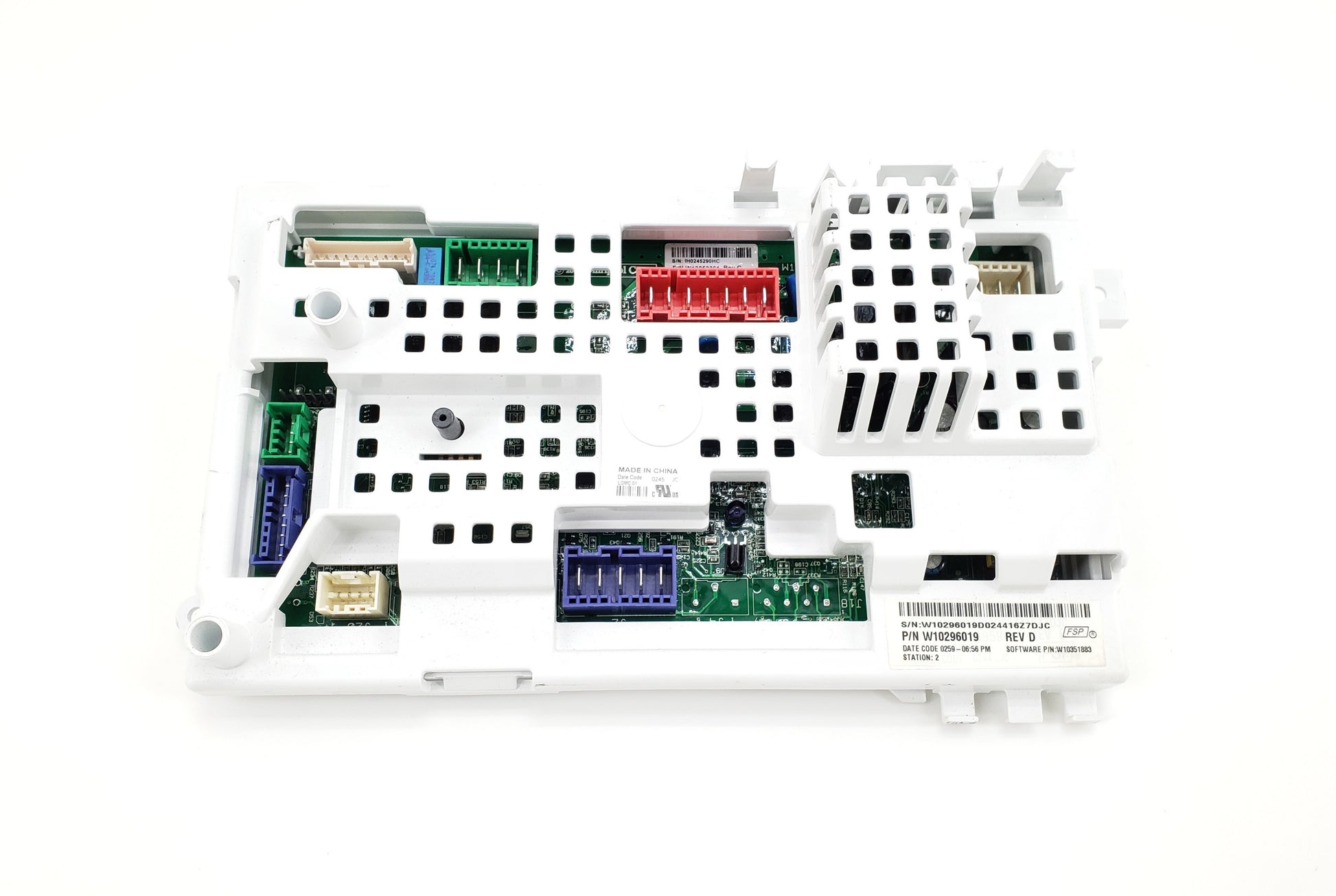Whirlpool Washer Control Board  W10296019