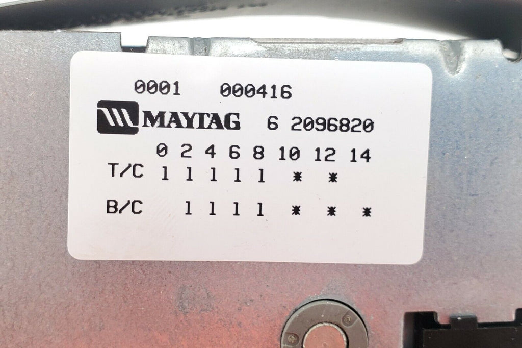 OEM Maytag Washer Timer 62096820 Same Day Ship & Lifetime Warranty