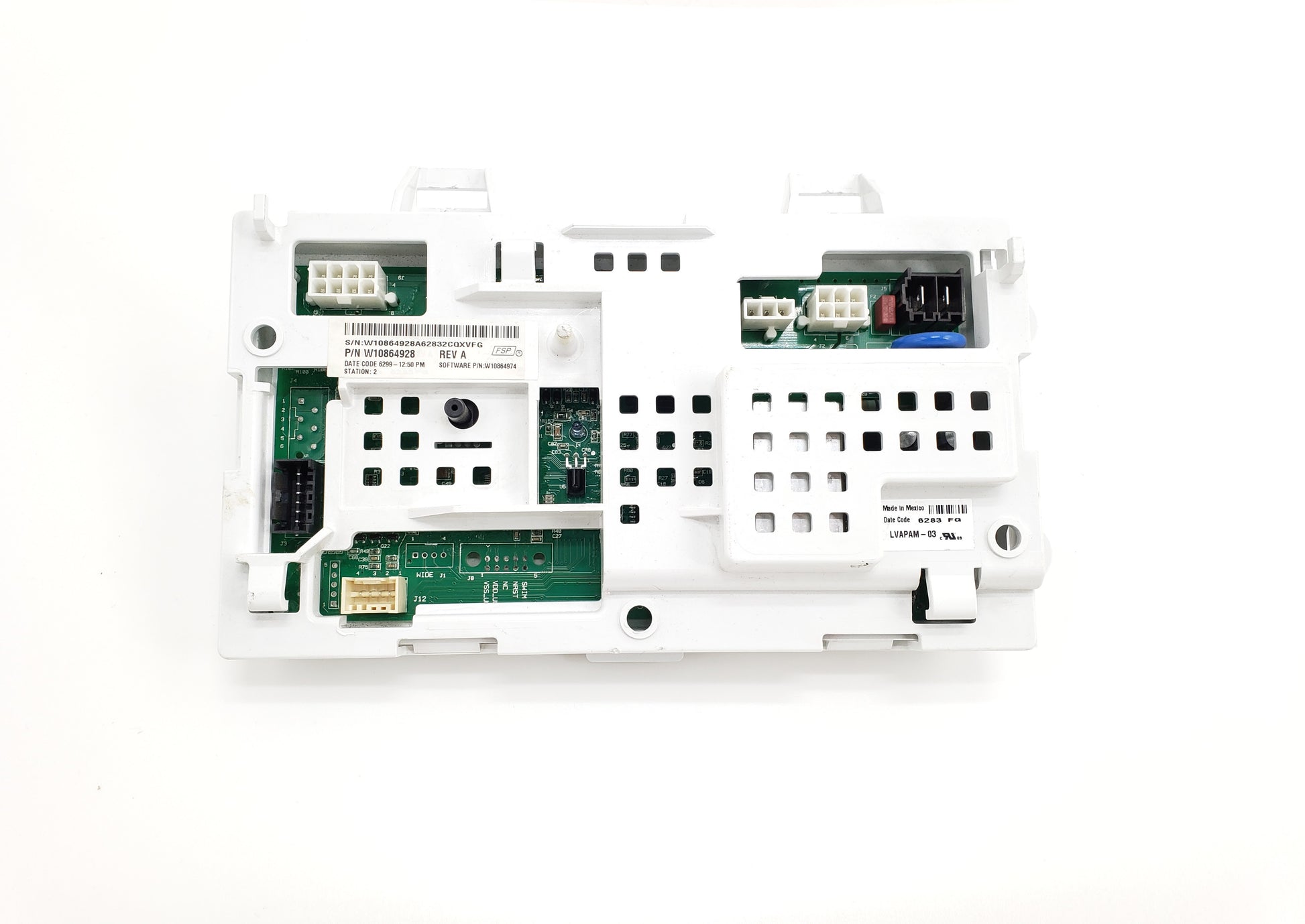 Whirlpool Washer Control W10864928