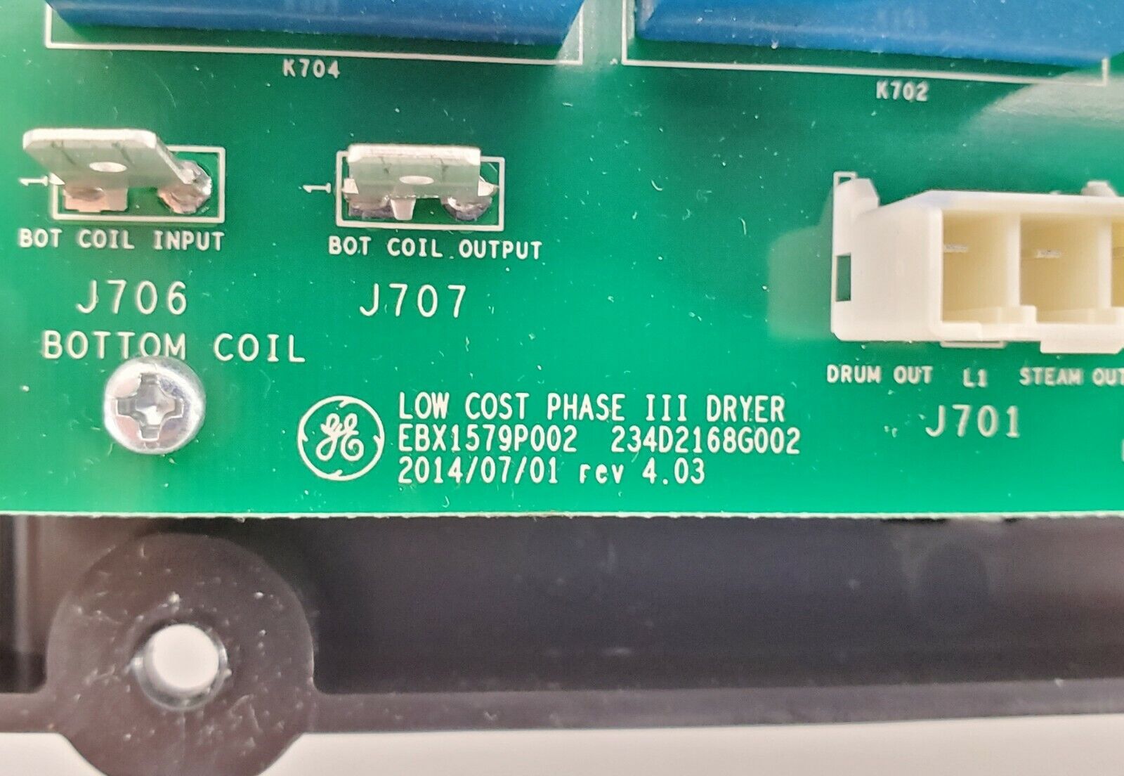 OEM  GE Dryer Control Board 234D2086G001