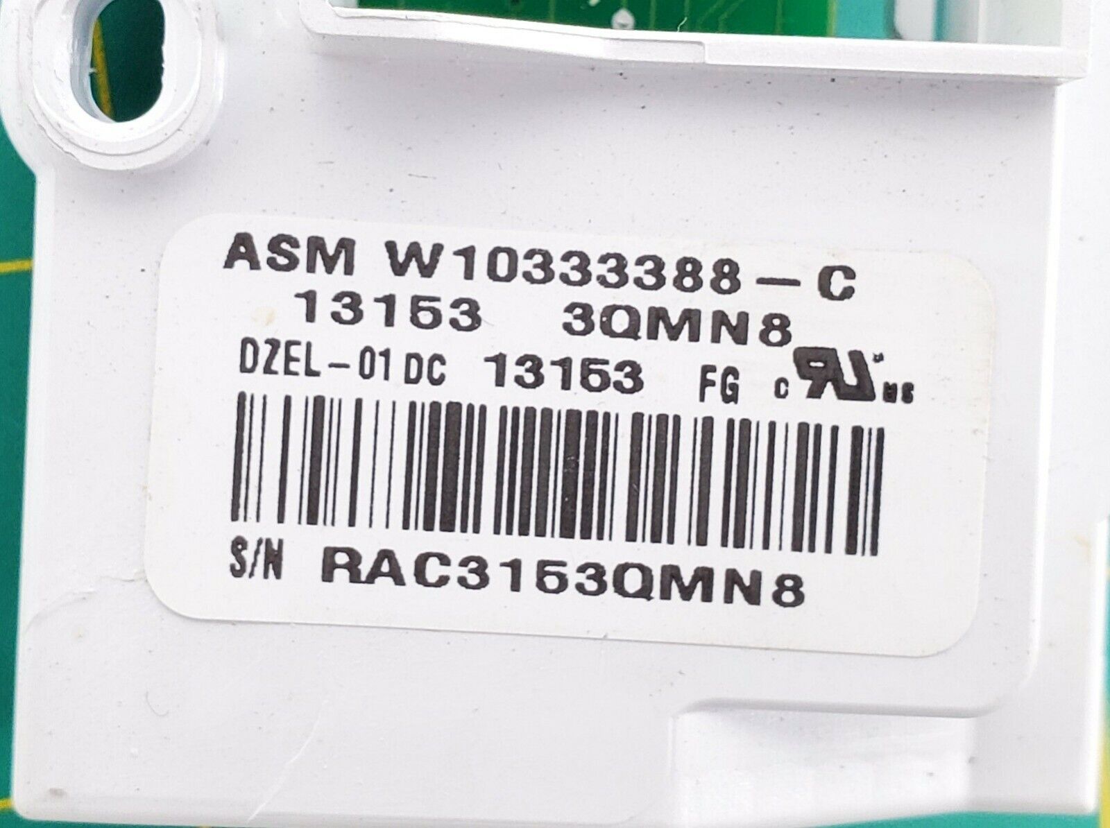 OEM  Kenmore Dishwasher Control  W10333388