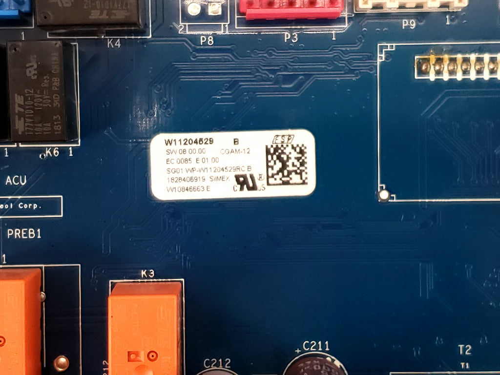 OEM  Whirlpool Range Control Board W11204529