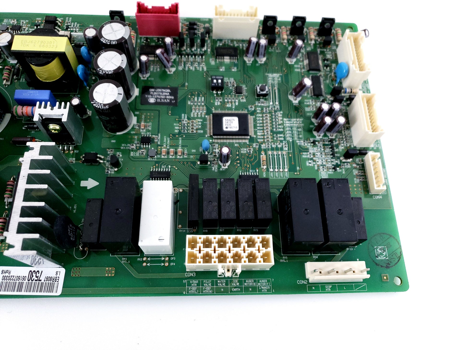 LG Refrigerator Control Board EBR80977530