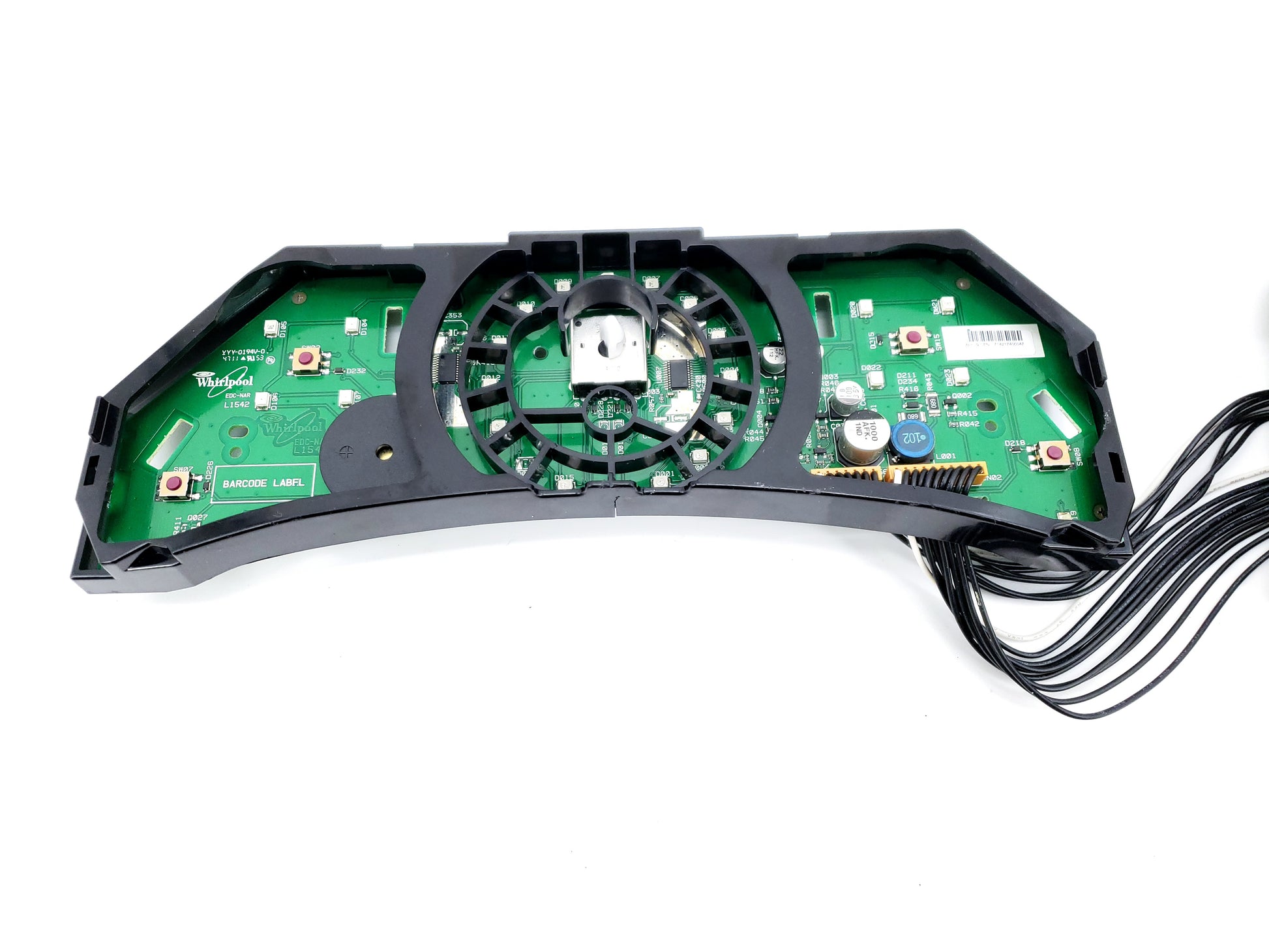 Whirlpool Washer User Interface Control 400010362749