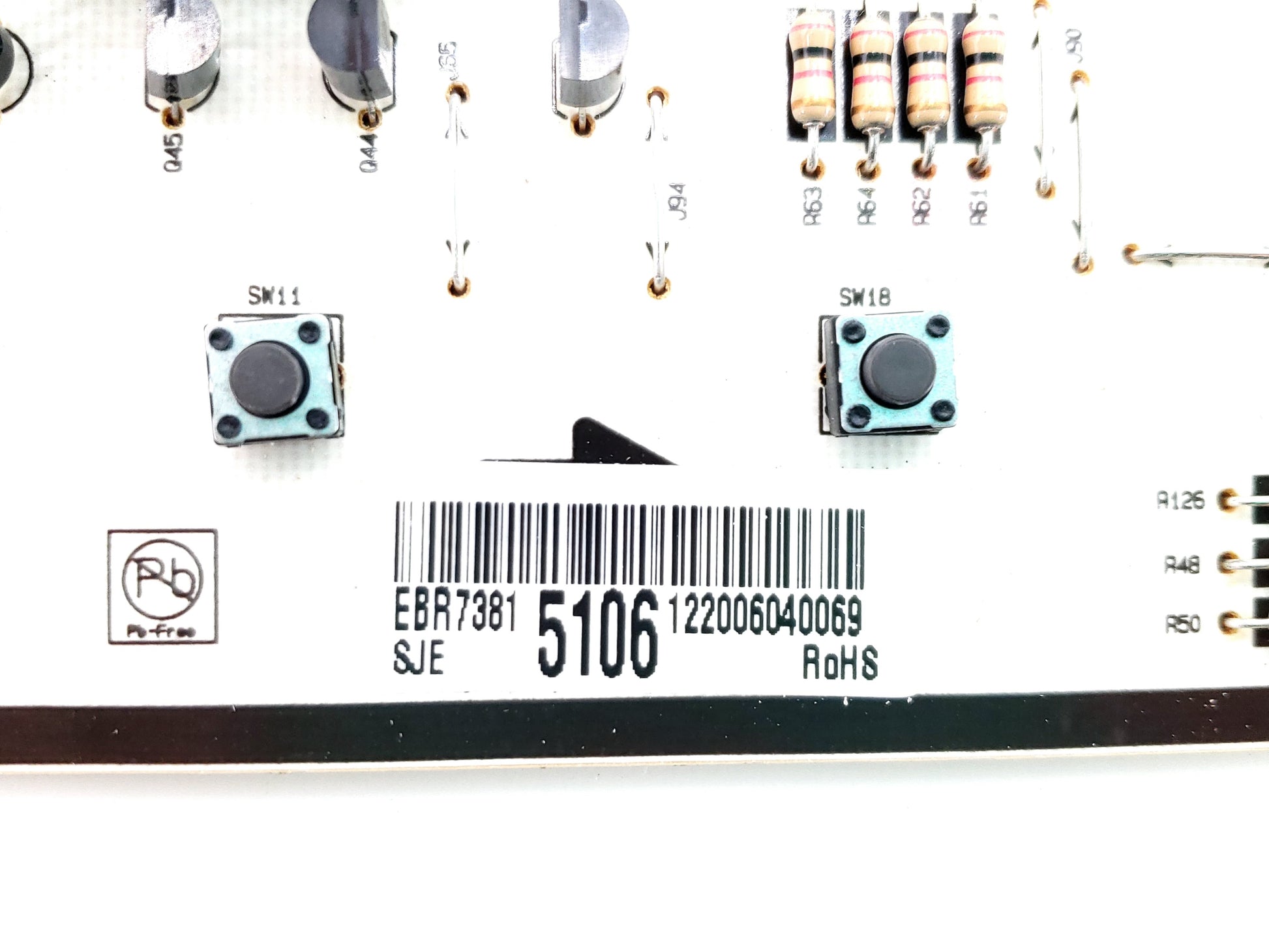 New  LG Range Control Board EBR73815106