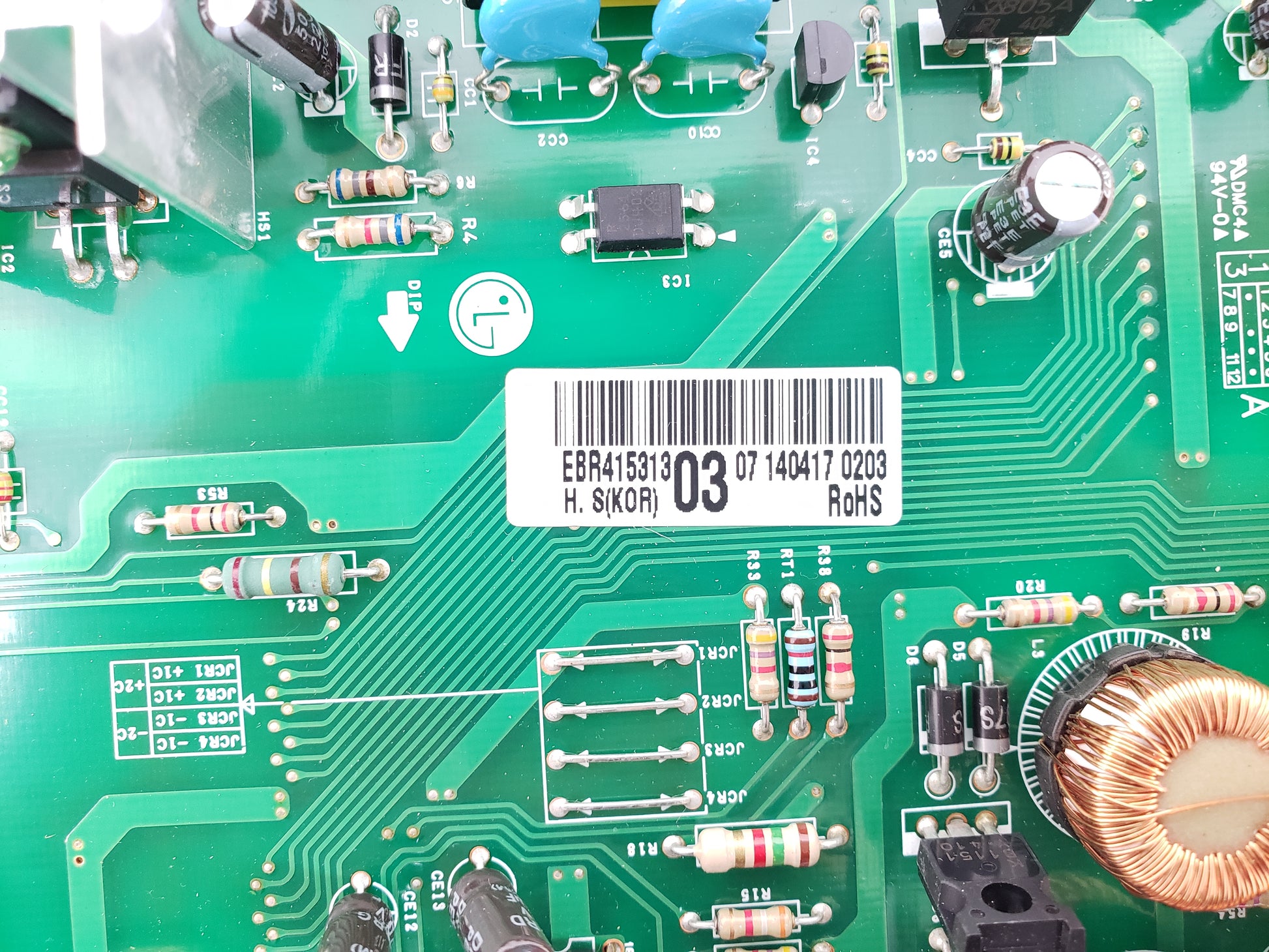 New OEM  LG Refrigerator Control Board EBR41531303