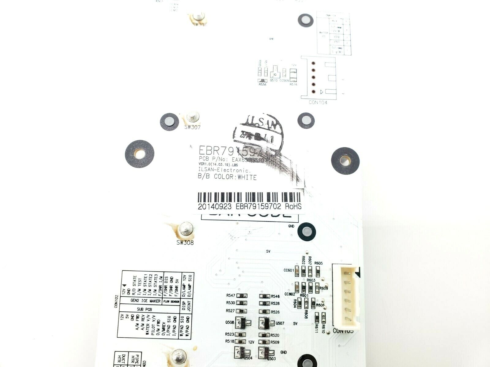 OEM  LG Refrigerator Control EBR79159702