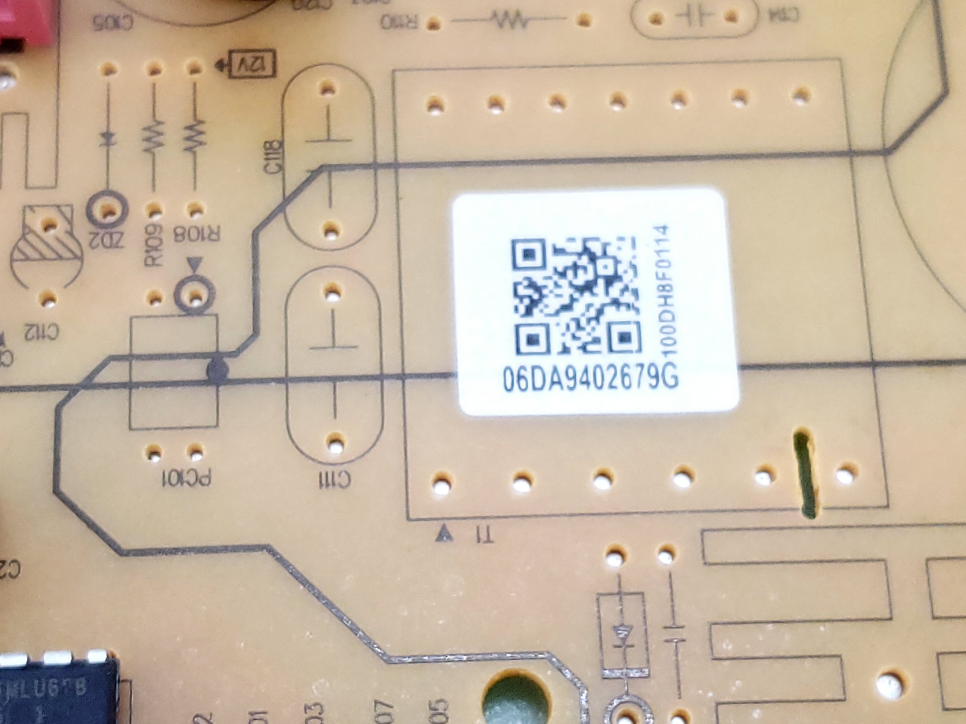 Samsung Refrigerator Control DA94-02679G