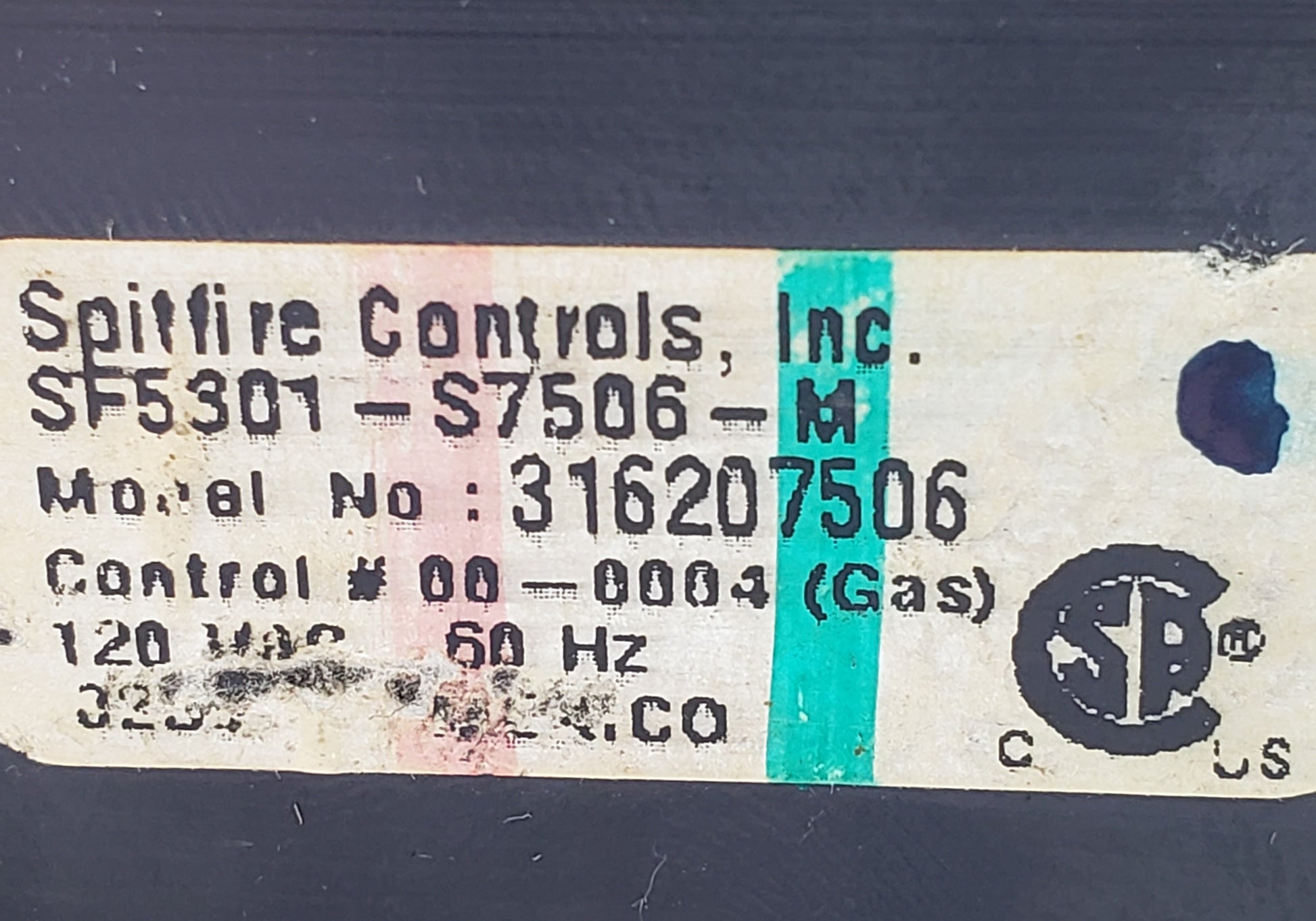 OEM  Frigidaire Range Control Board 316207506