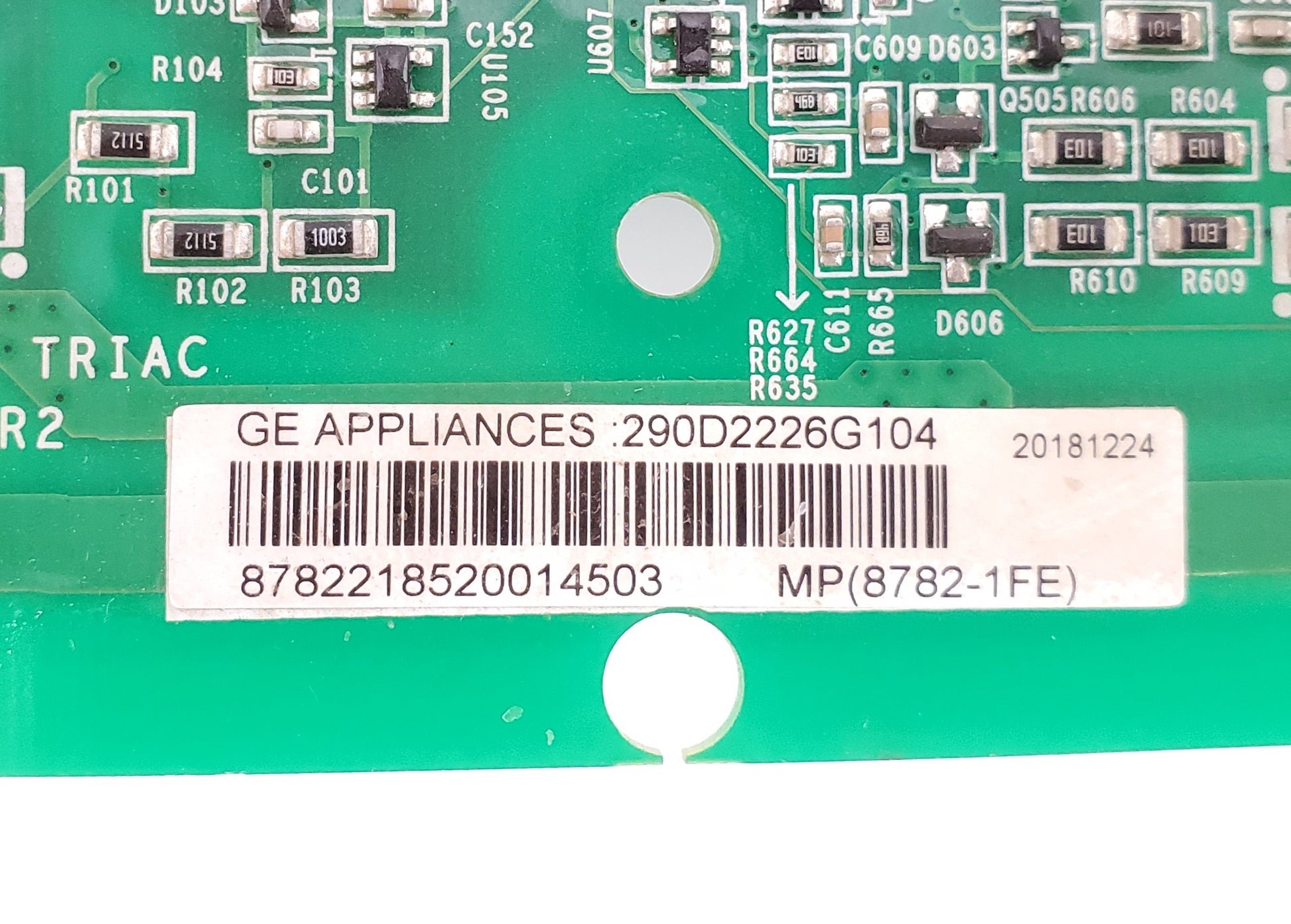 GE Washer Control Board  290D2226G104