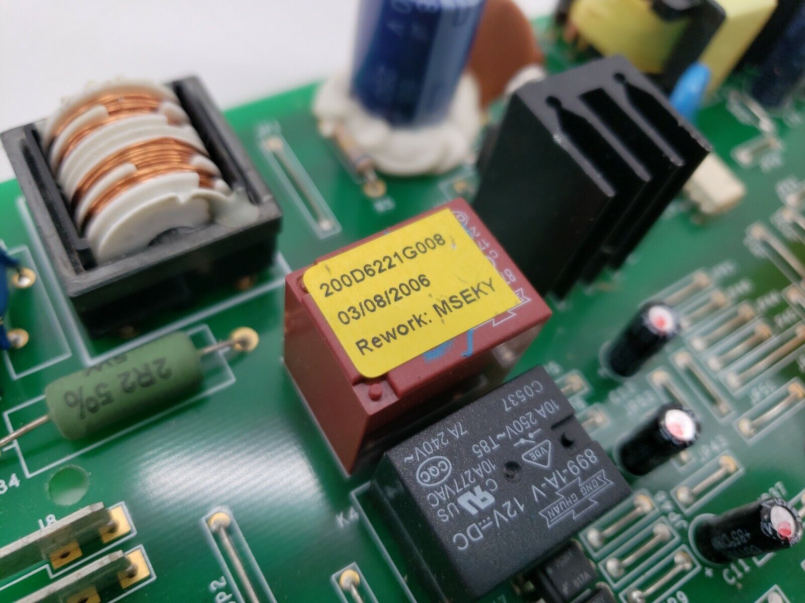 GE Fridge Control Board 200D6221G008