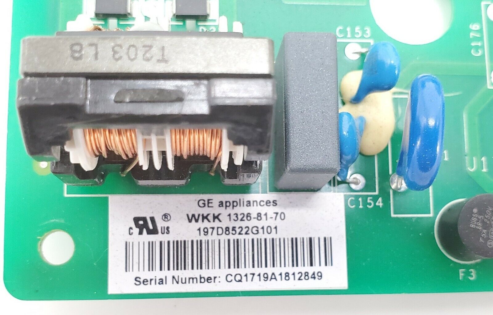 OEM  GE Refrigerator Control 197D8522G101