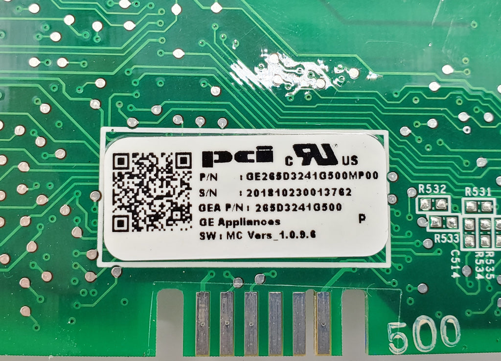 OEM  GE Dishwasher Control 265D3241G500