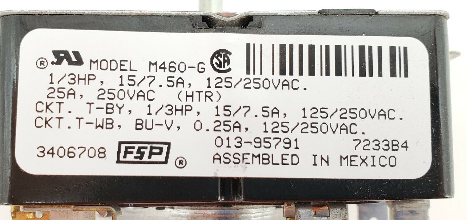 Whirlpool Dryer Timer 3406708