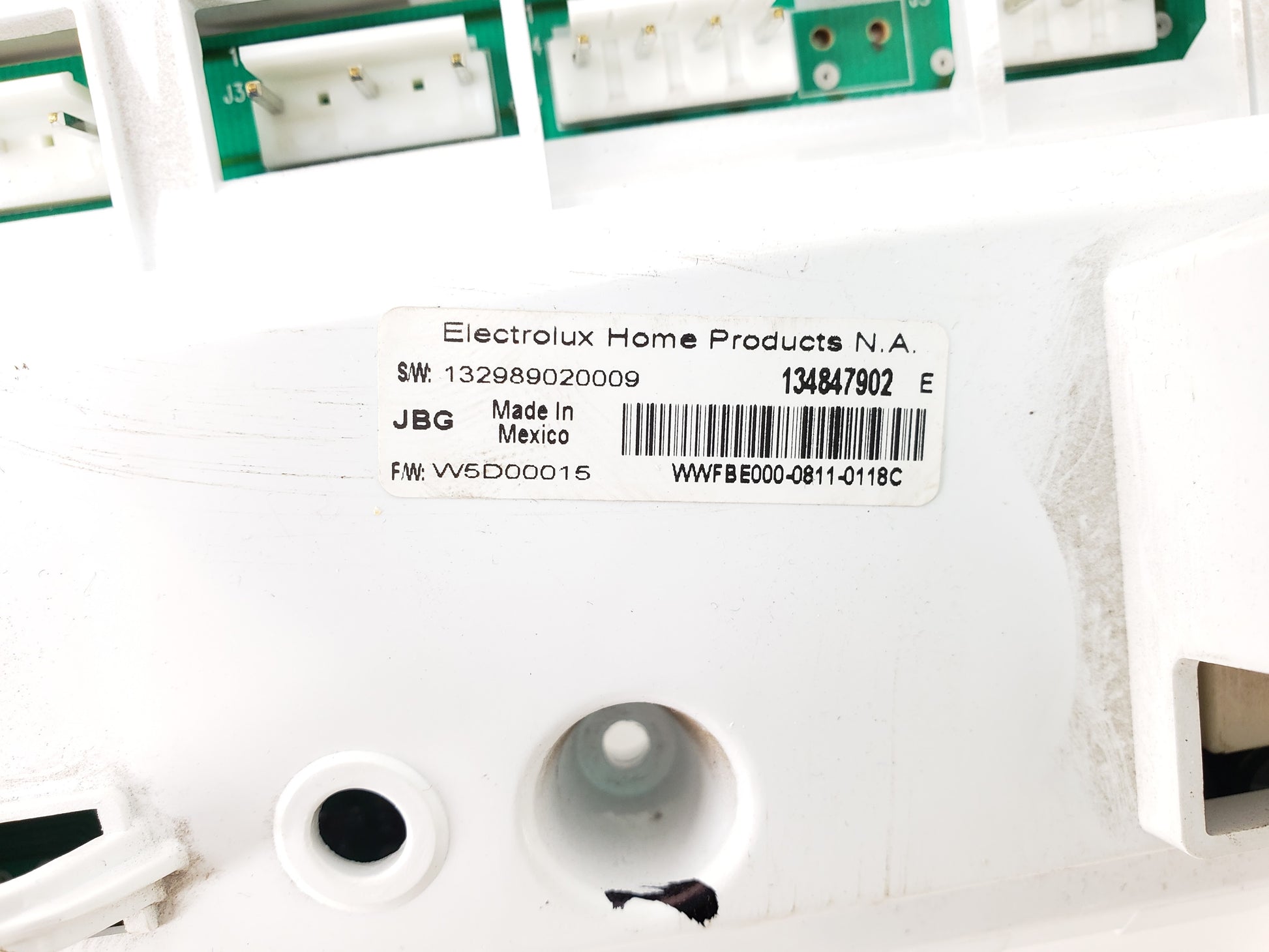 Frigidaire Washer Control 134847902
