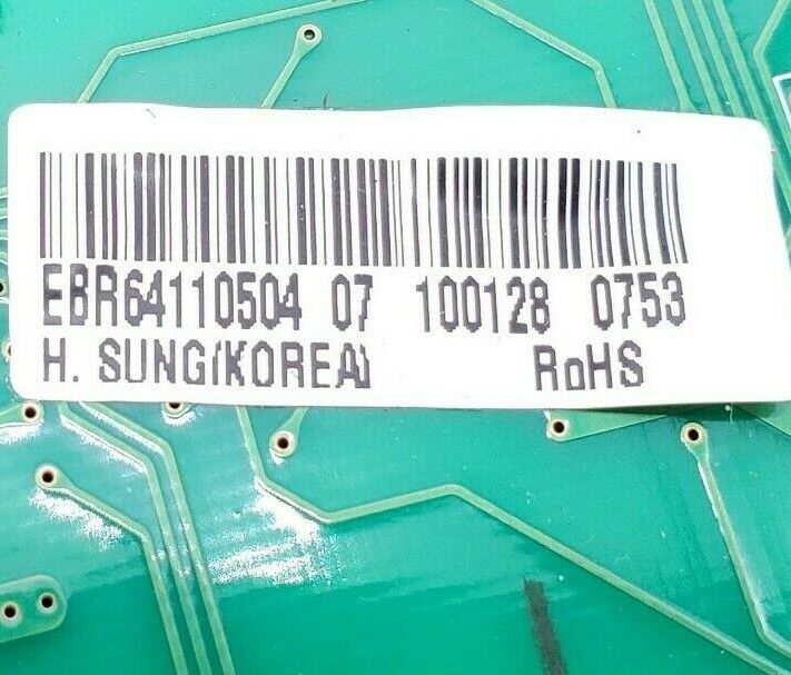 OEM LG Refrigerator Control Board EBR64110504 Same Day Ship & Lifetime Warranty