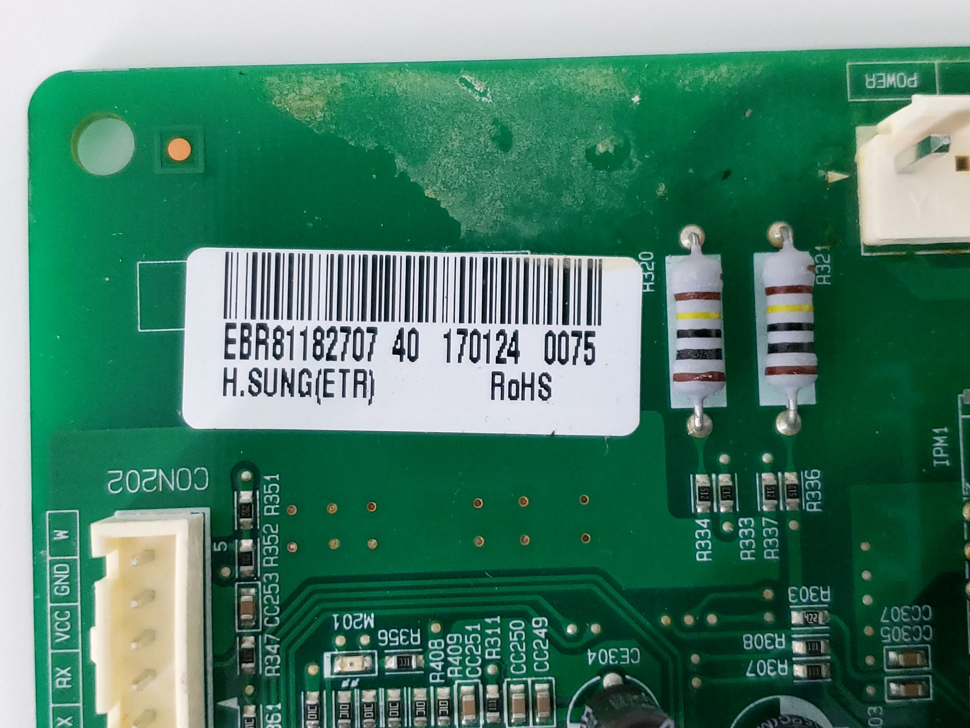 LG Refrigerator Control Board EBR81182707
