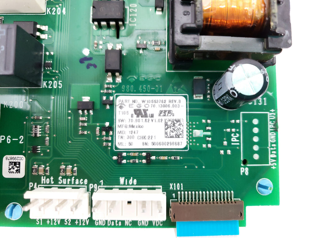 Whirlpool Range Control Board W10553762