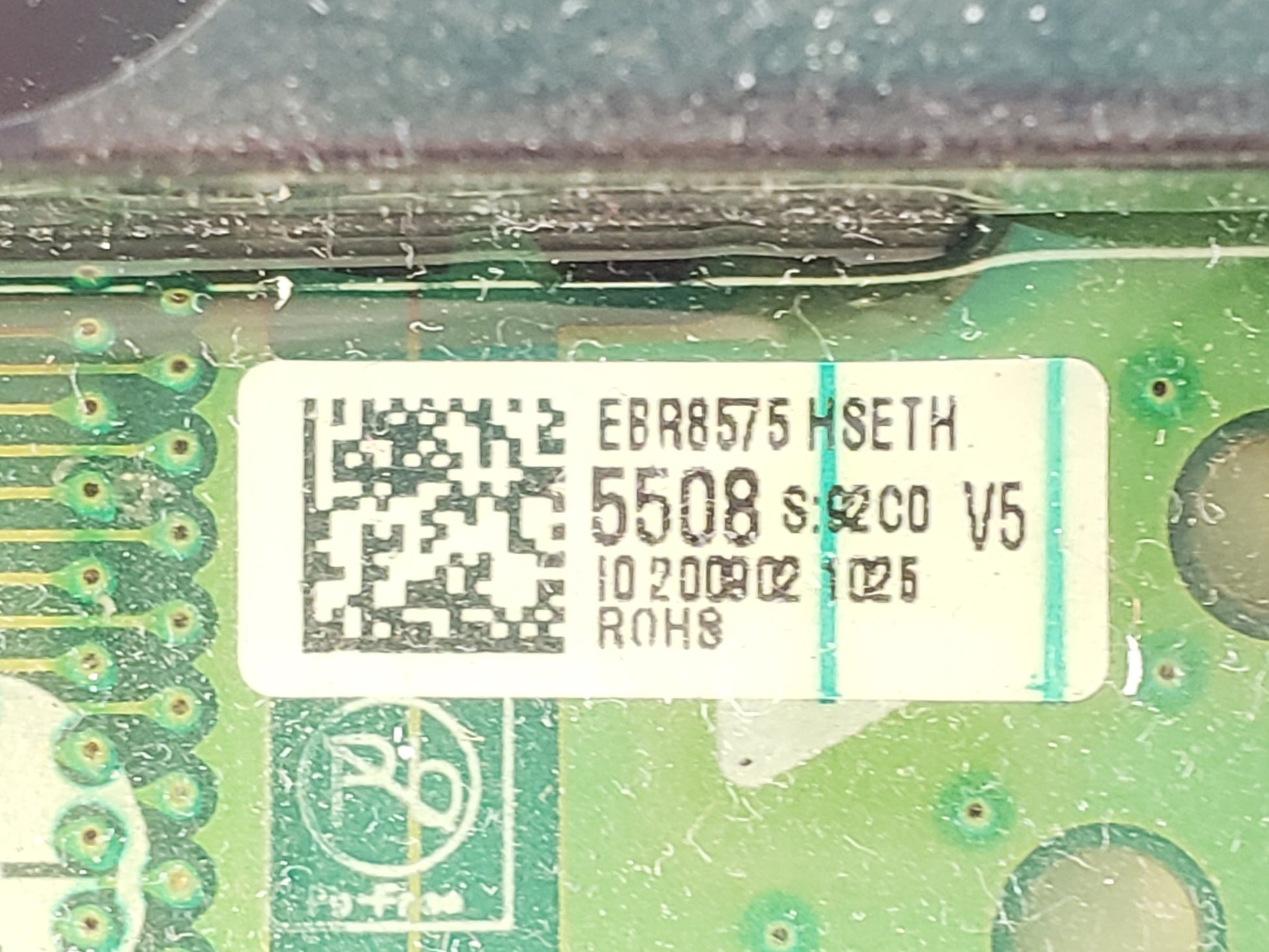 OEM  LG Washer Control Board EBR85755508