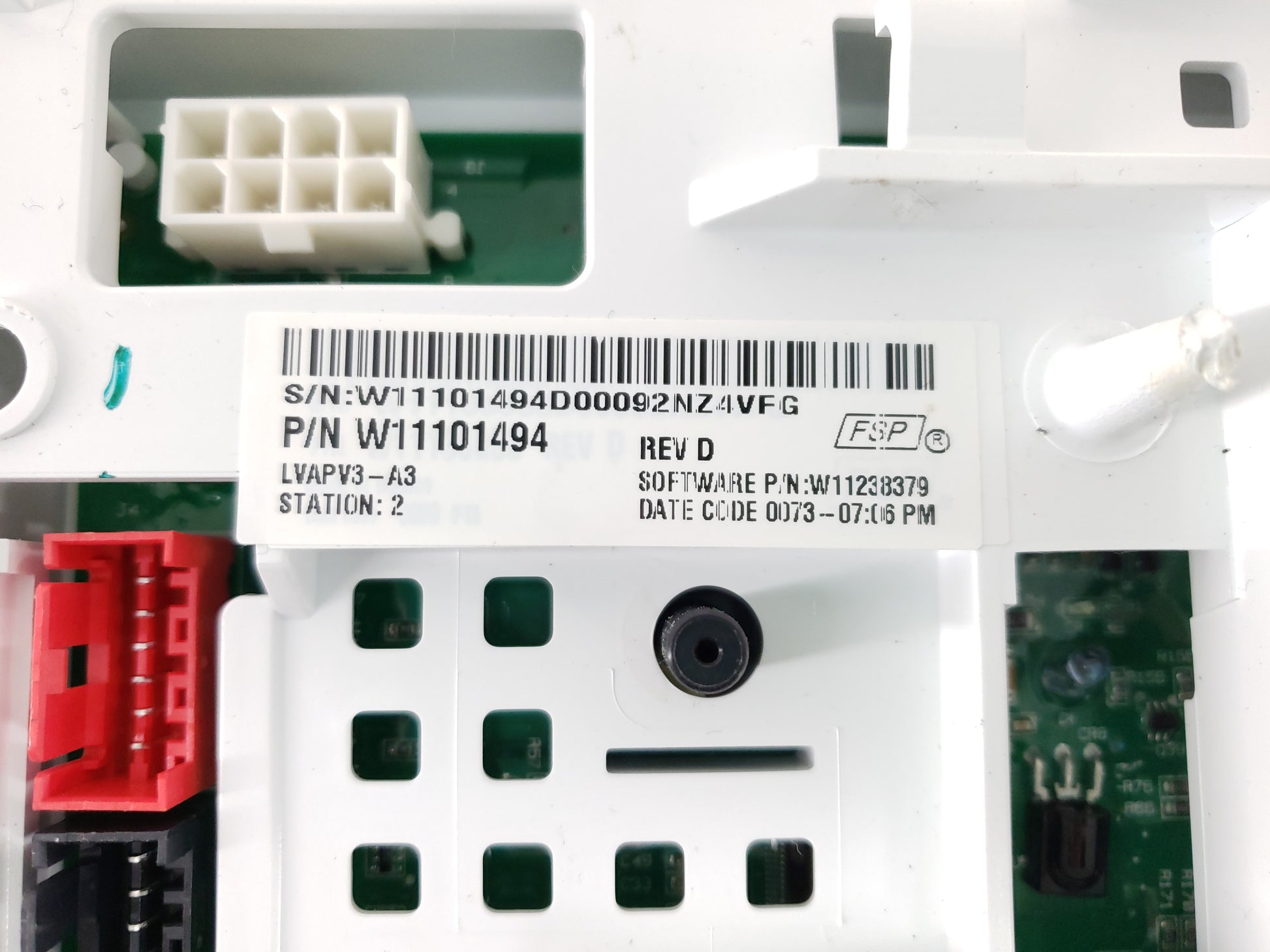 Whirlpool Washer Control Board W11101494