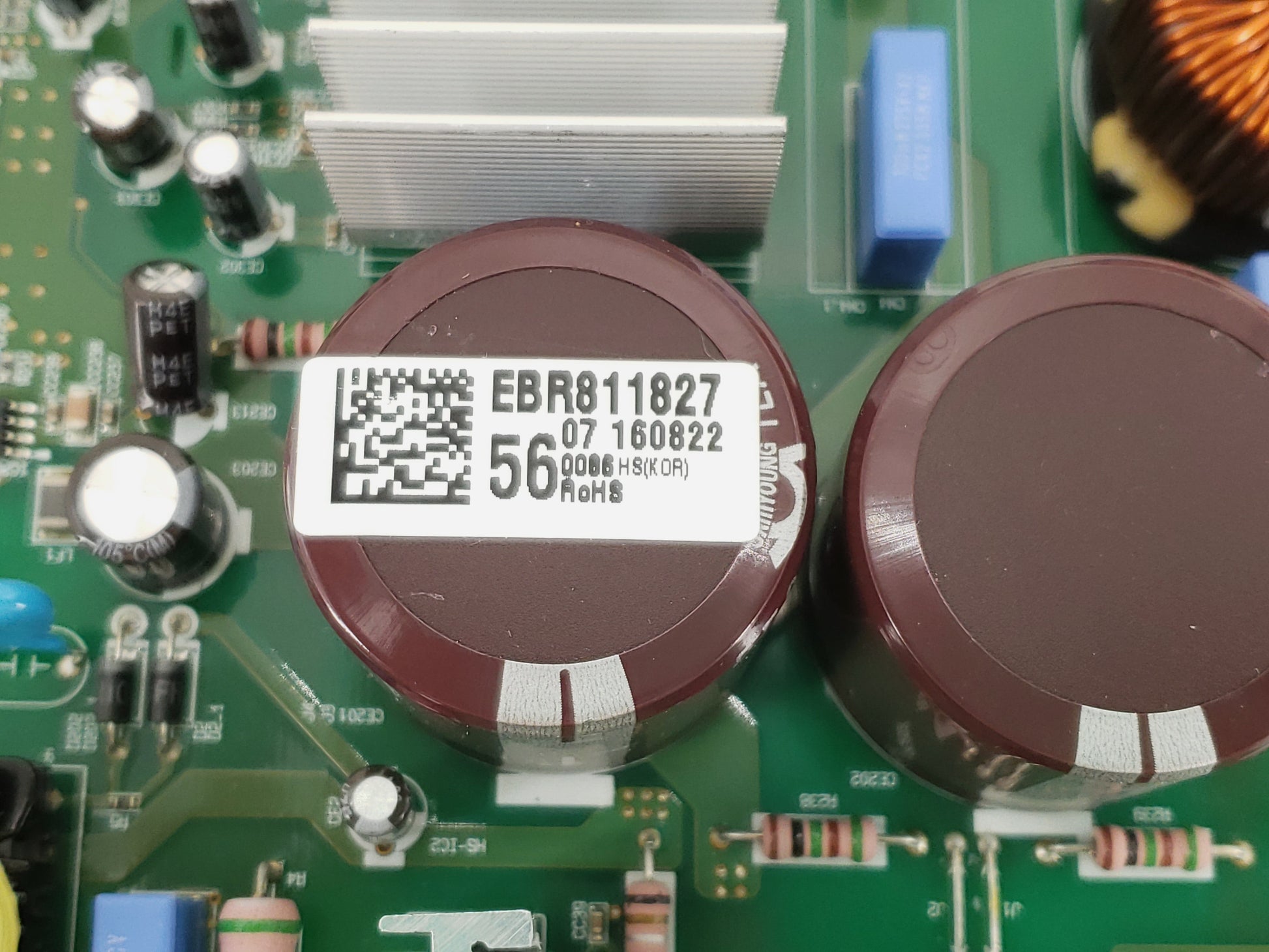 LG Refrigerator Control Board EBR81182756