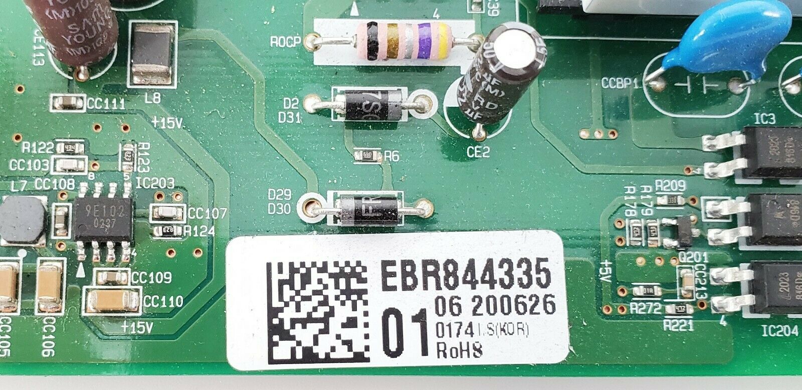 Kenmore Refrigerator Control EBR84433501