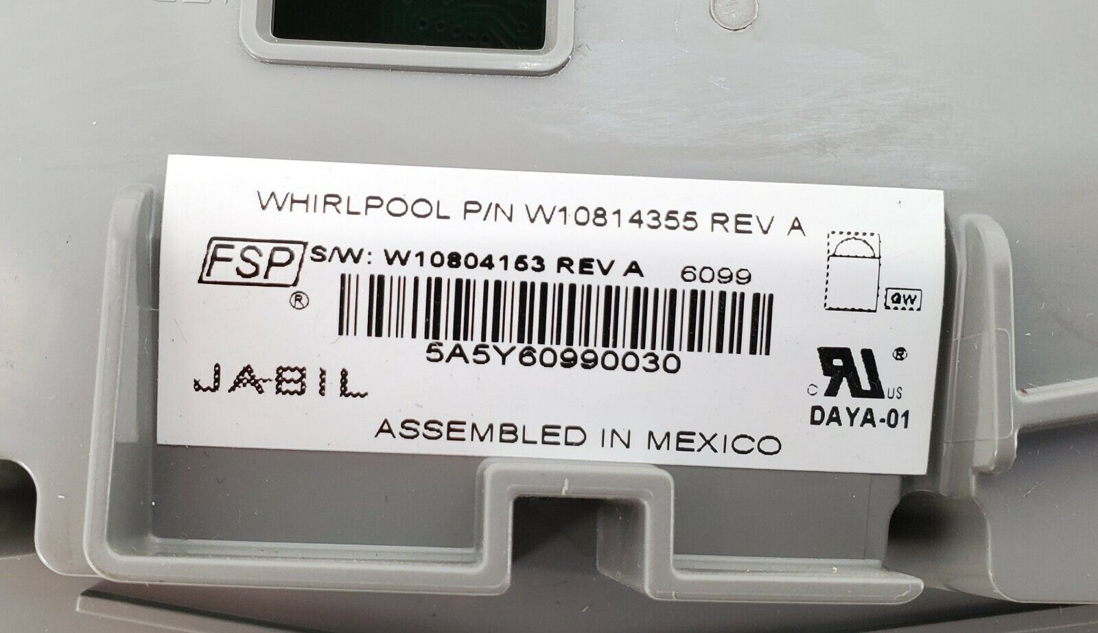 OEM  Whirlpool  W10814355