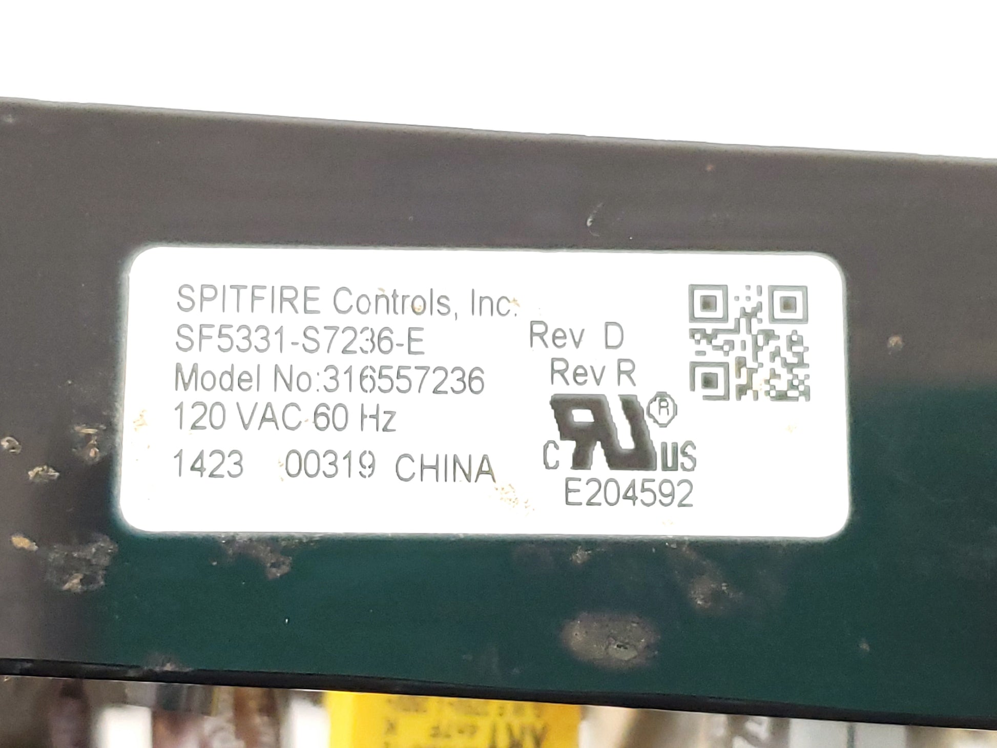 OEM Frigidaire Range Control Board 316557236