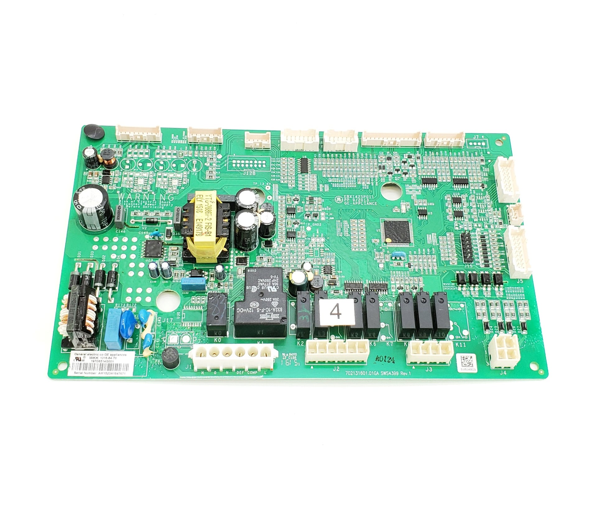 OEM  GE Refrigerator Control  197D8514G001