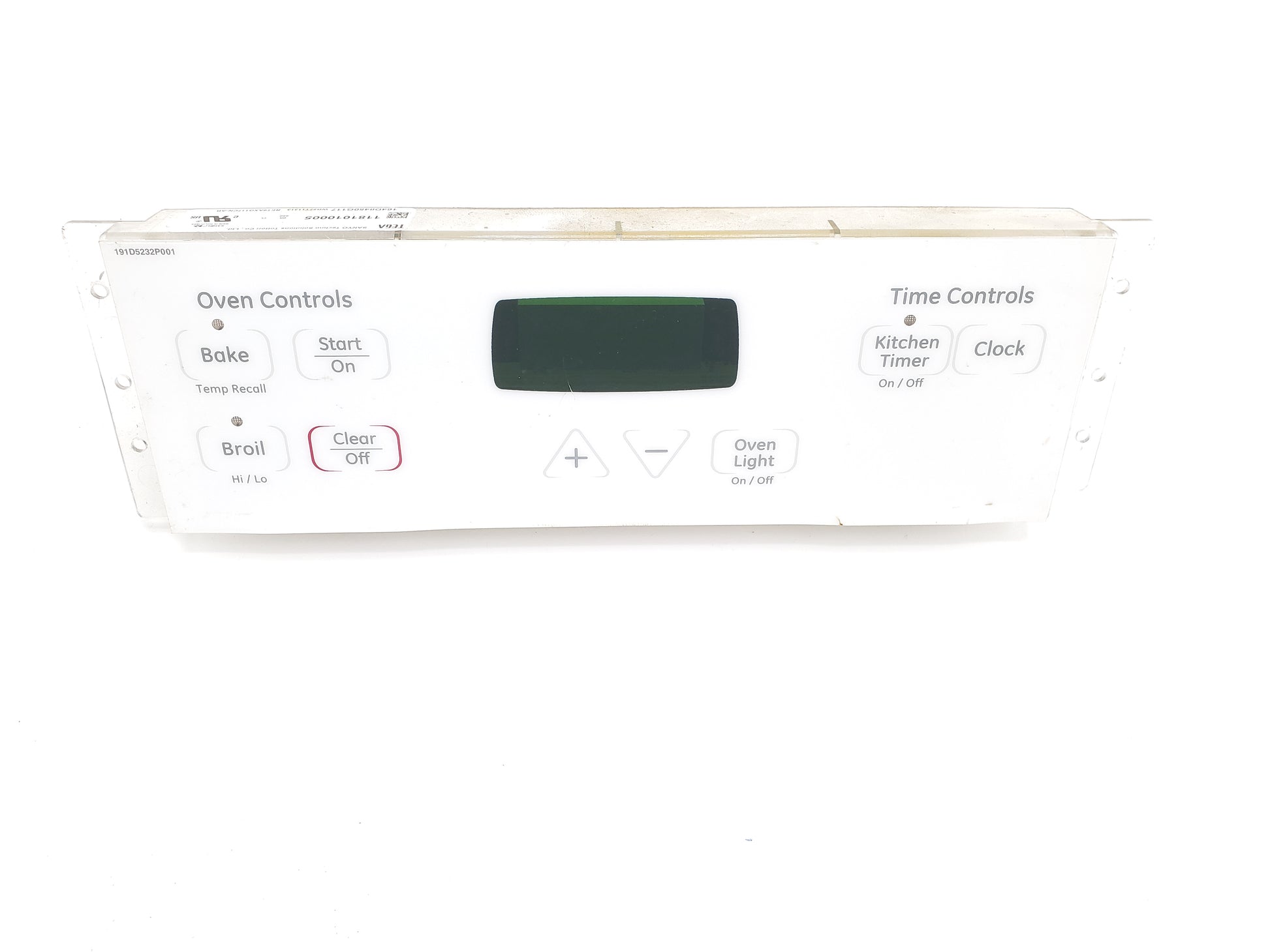 OEM  GE Range Control Board WB27T11313