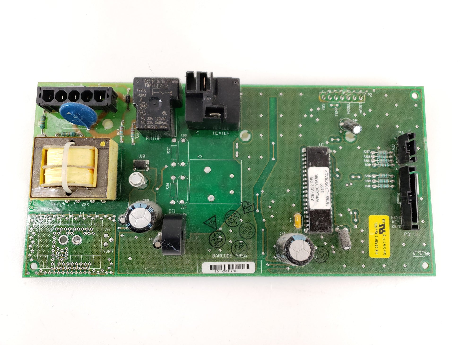 Whirlpool Dryer Control Board 3978917