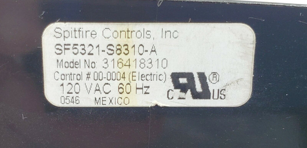 Kenmore Range Control Board 316418310