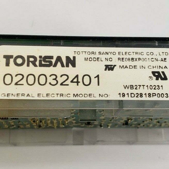 OEM  GE Range Control WB27T10231